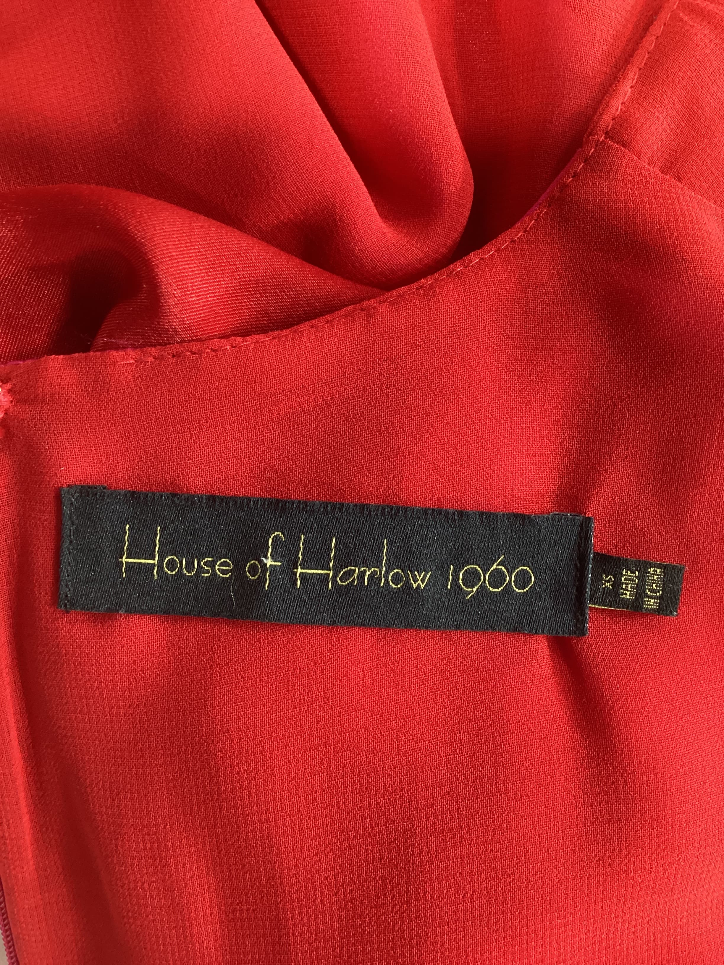 House Of Harlow 1960 X Revolve Lotta Dress In Fuchsia - Image 4