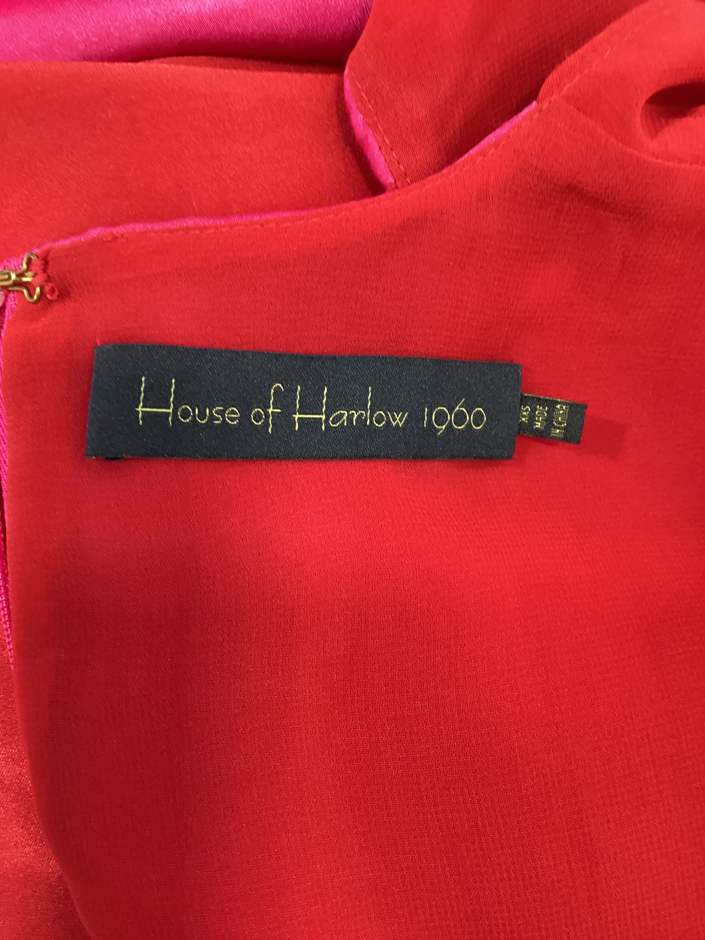 House Of Harlow 1960 X Revolve Lotta Dress In Fuchsia - Image 3