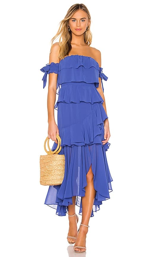 Isidora Dress In Royal Blue - Image 1