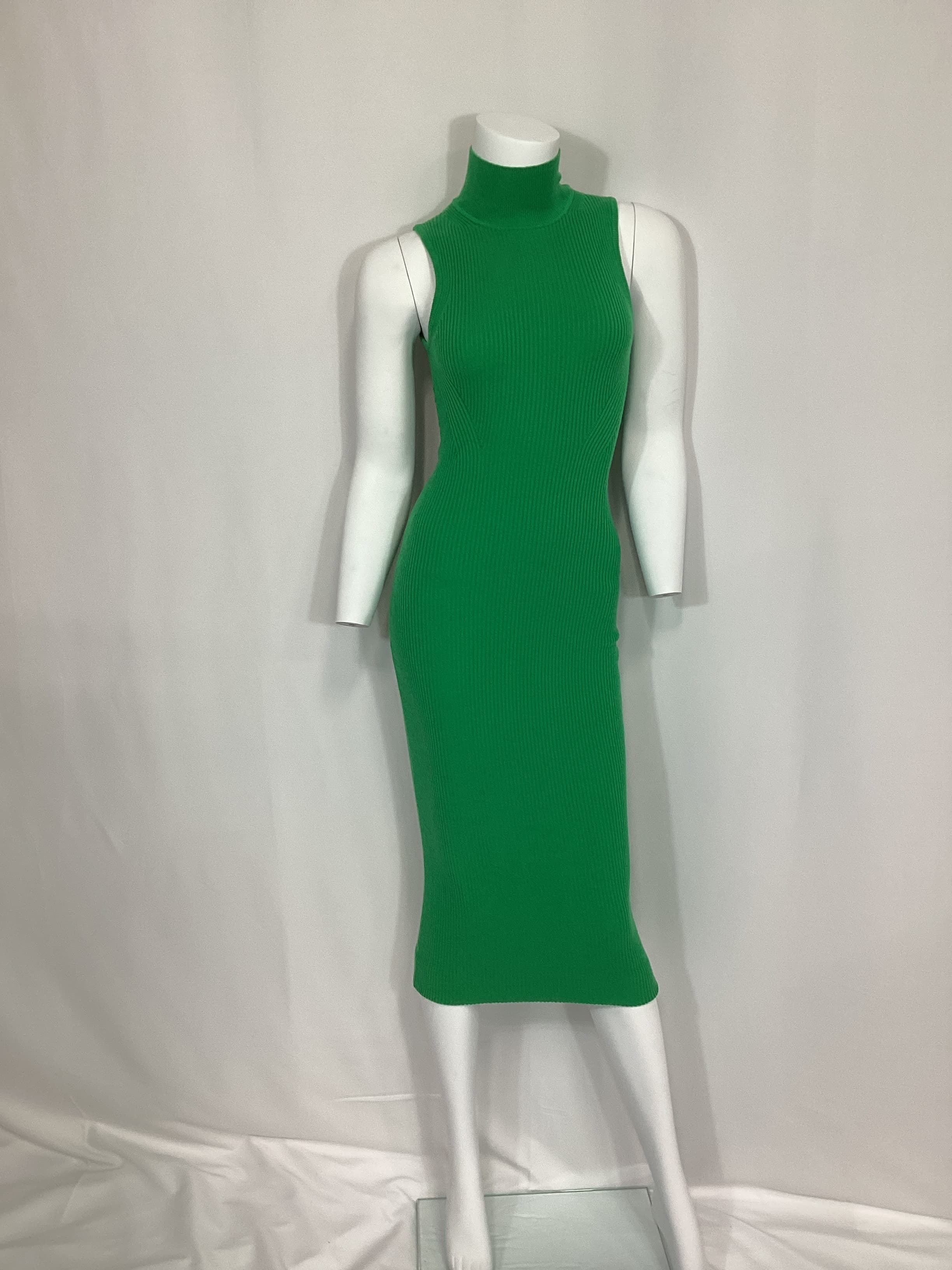 Eiji Sleeveless Knit Midi Dress In Green - Image 4