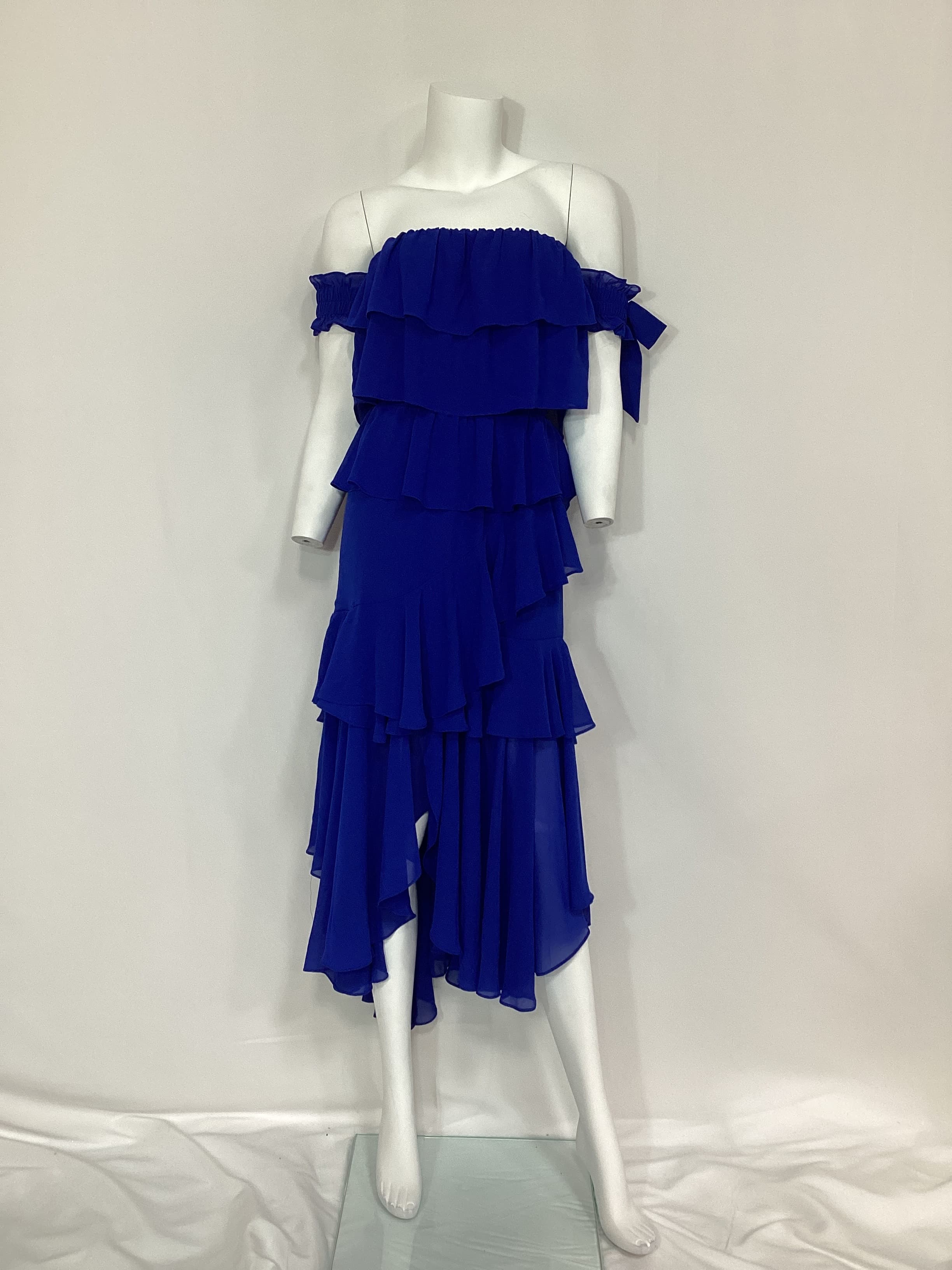 Isidora Dress In Royal Blue - Image 3