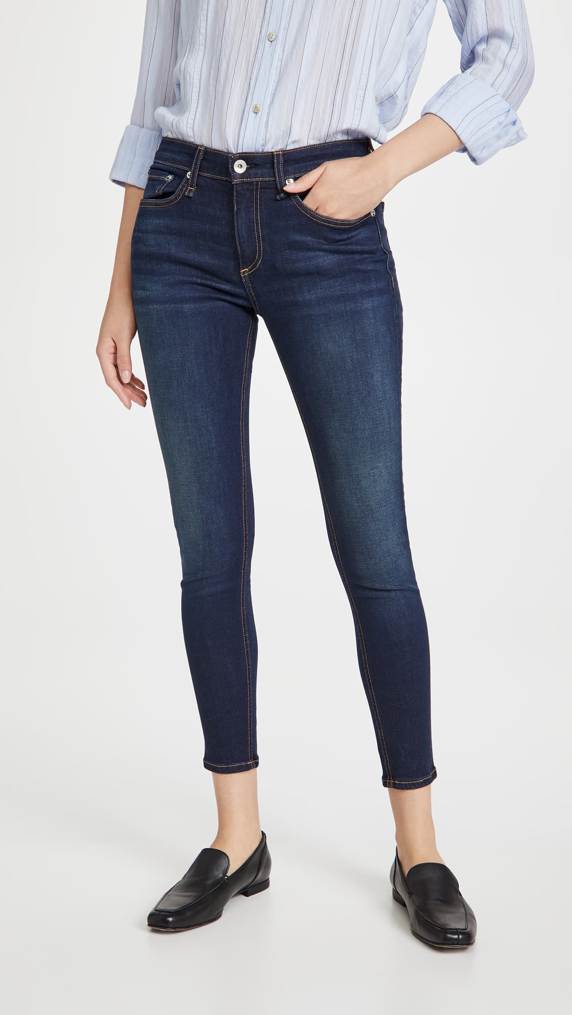 Rag & Bone Cate Ankle Skinny Jeans - Image 1