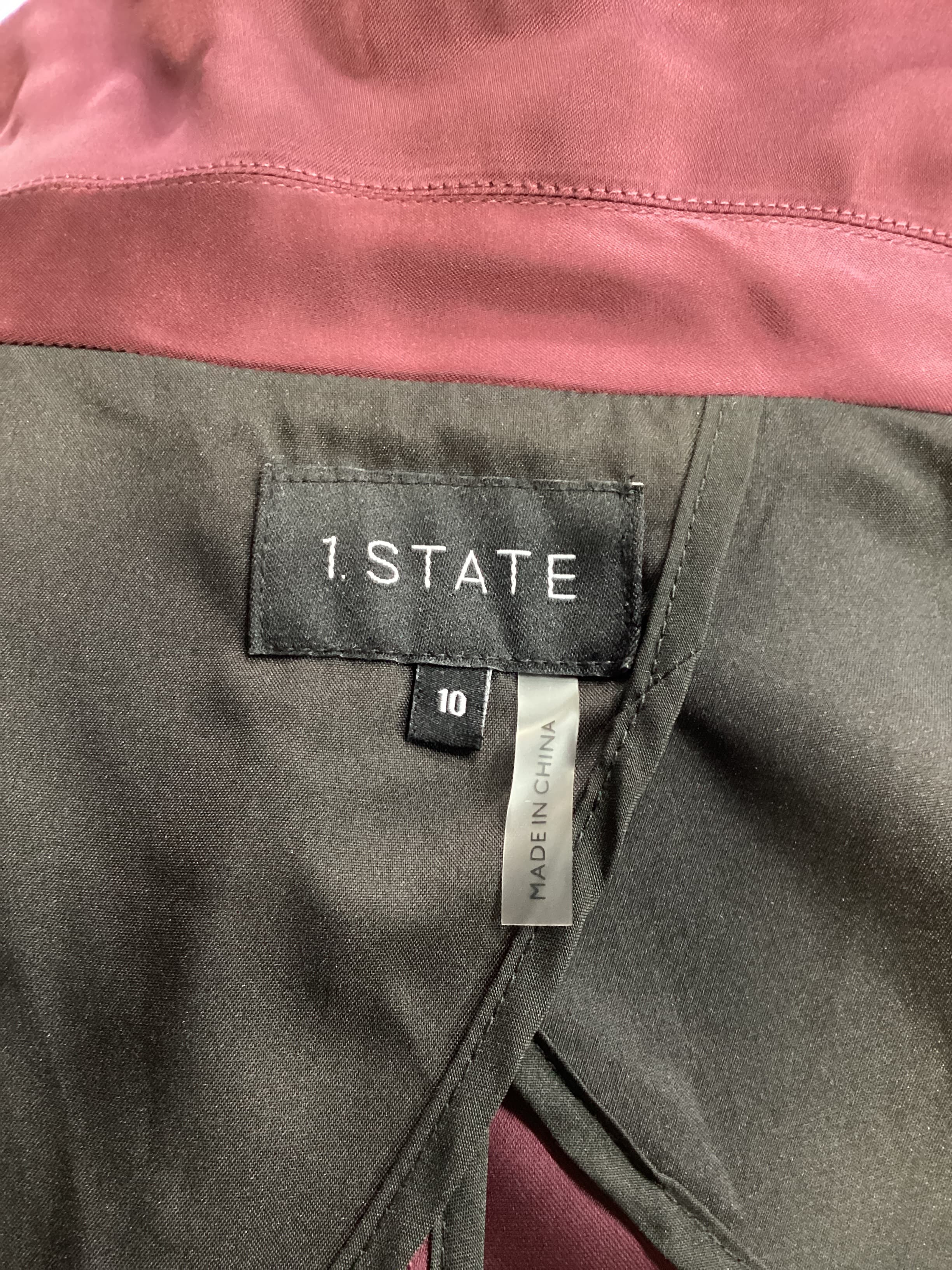 Soft Blazer With Sash In Fig - Image 2