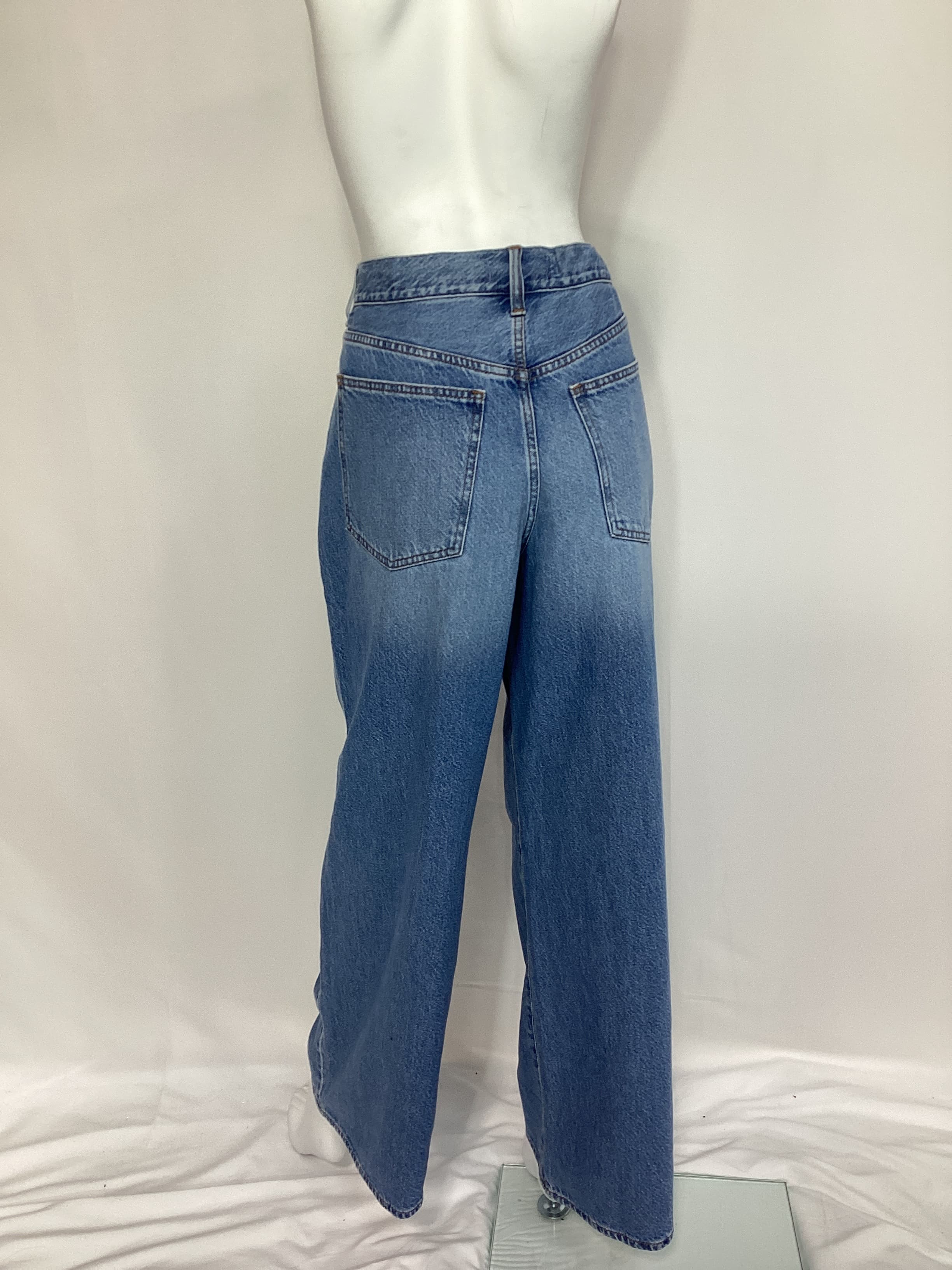 Superwide-Leg Jeans In Hambley Wash: Drawstring Edition - Image 3