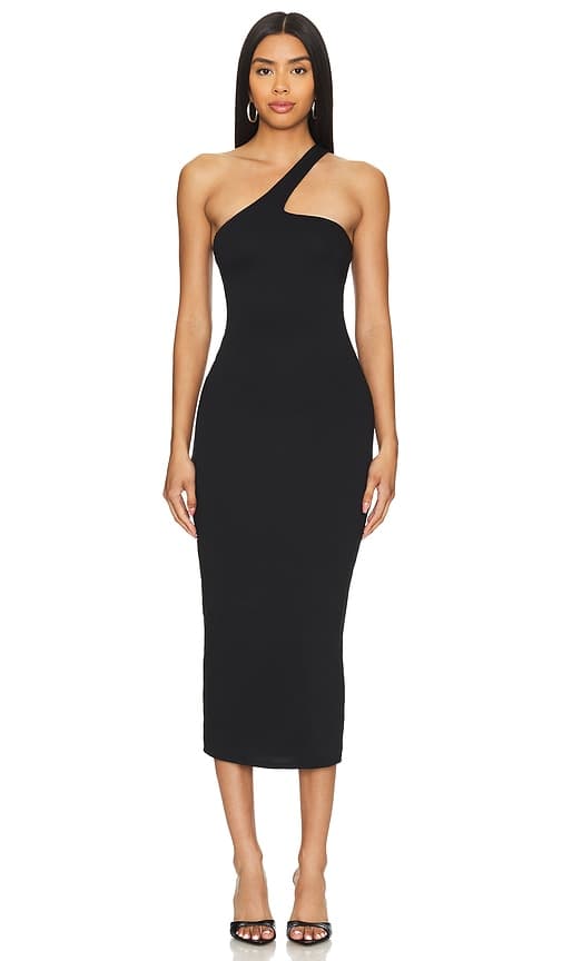 Sloane Dress In Noir - Image 1