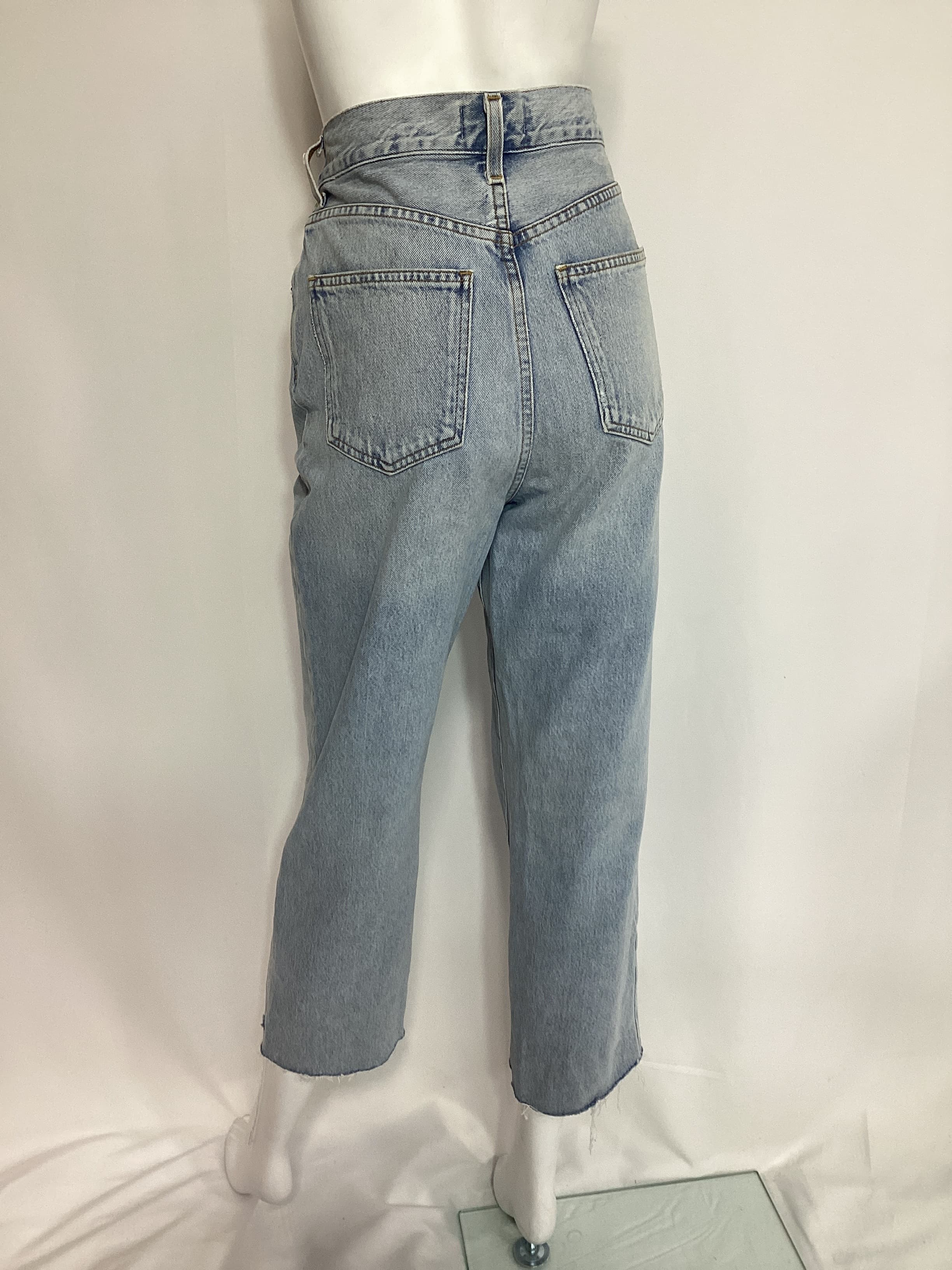 Fold Waistband Jean In Sideline - Image 2