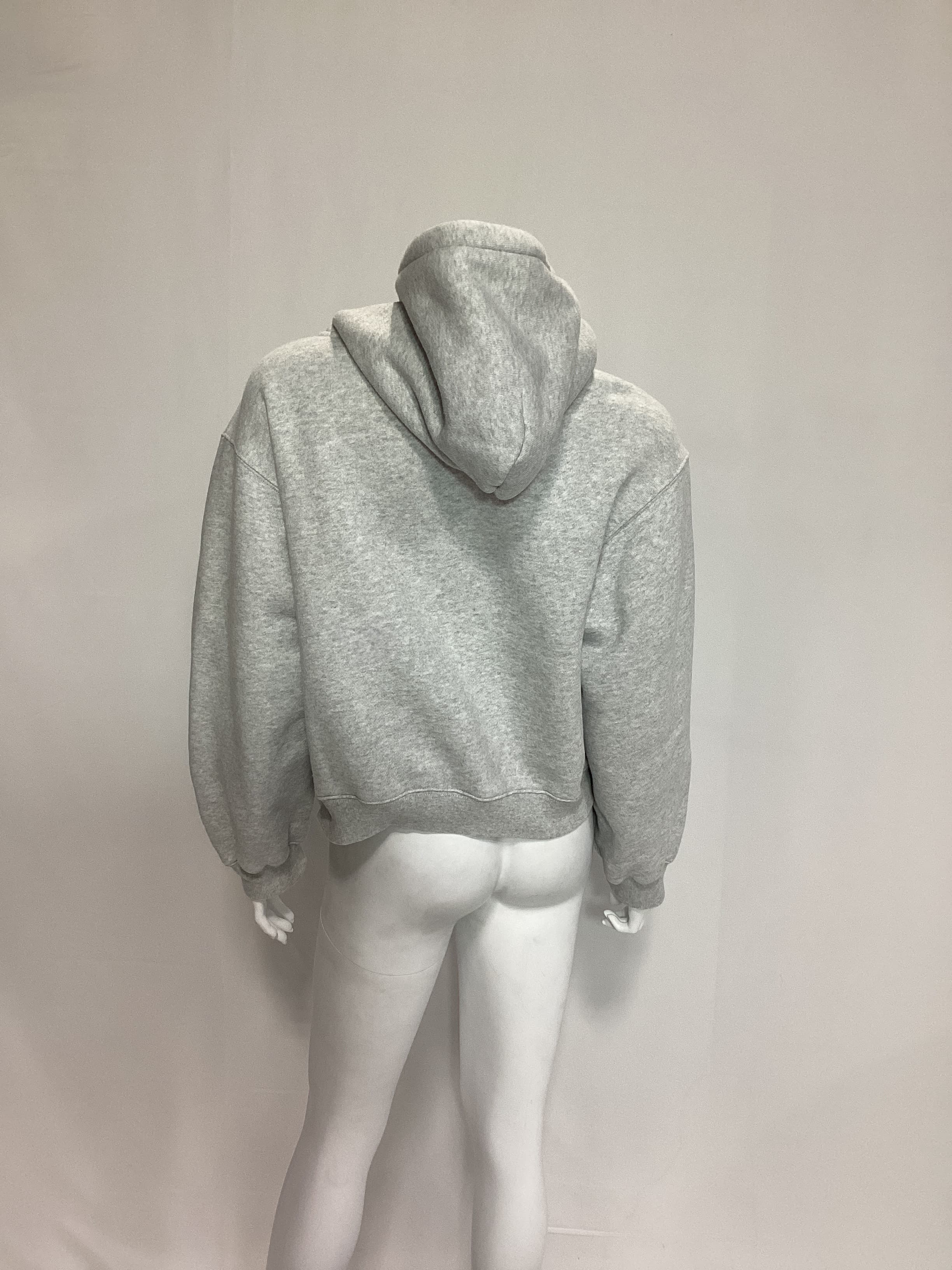 Essential Hoodie In Light Heather Grey - Image 2