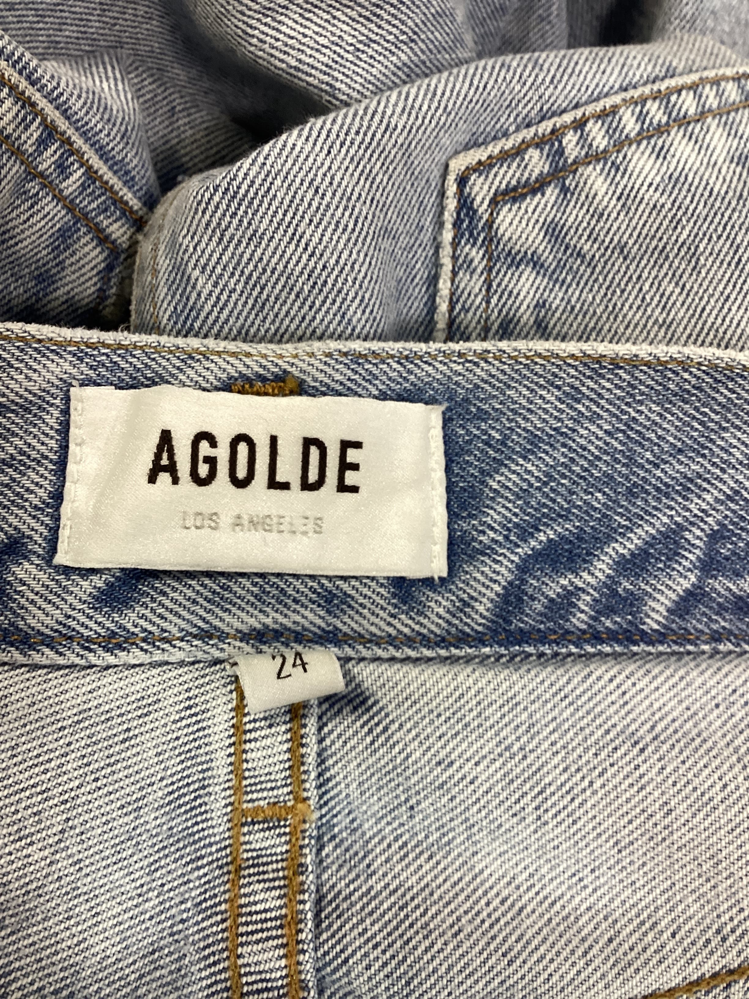 Fold Waistband Jean In Sideline - Image 3