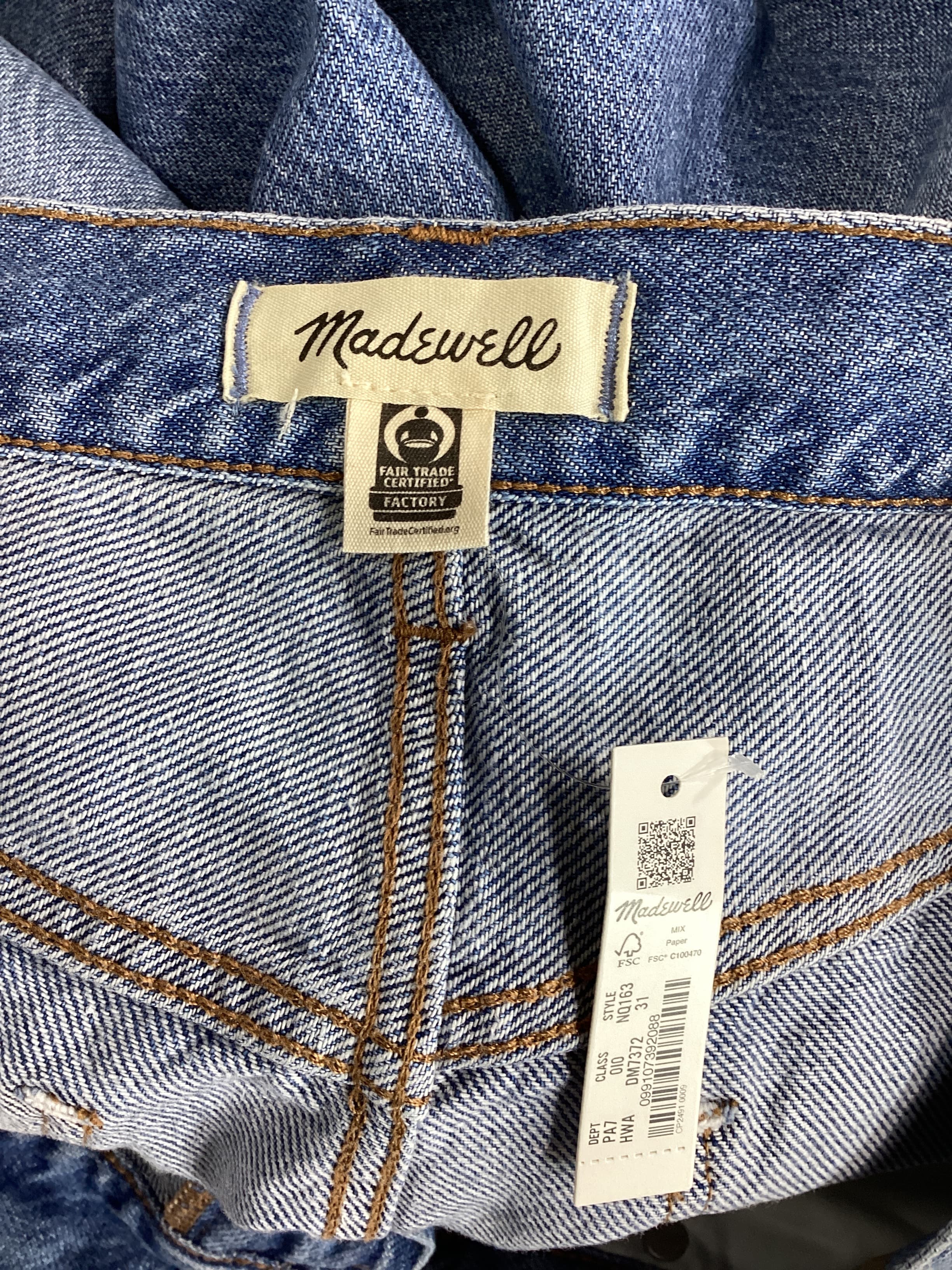 Superwide-Leg Jeans In Hambley Wash: Drawstring Edition - Image 4