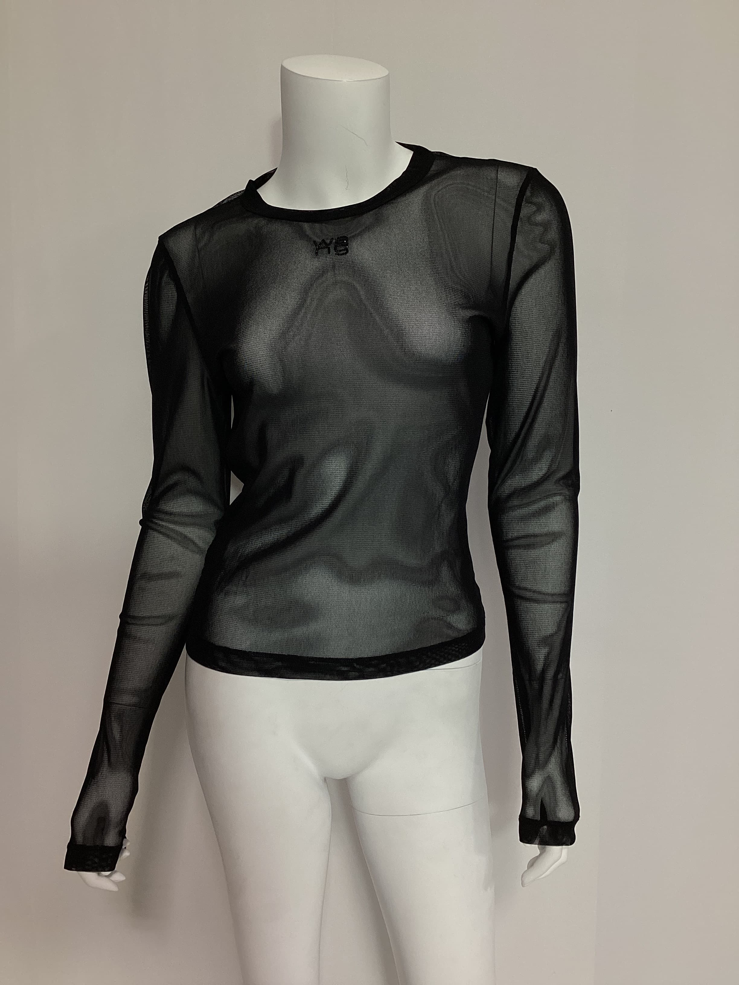 Hotfix Long Sleeve Shirt In Black - Image 4