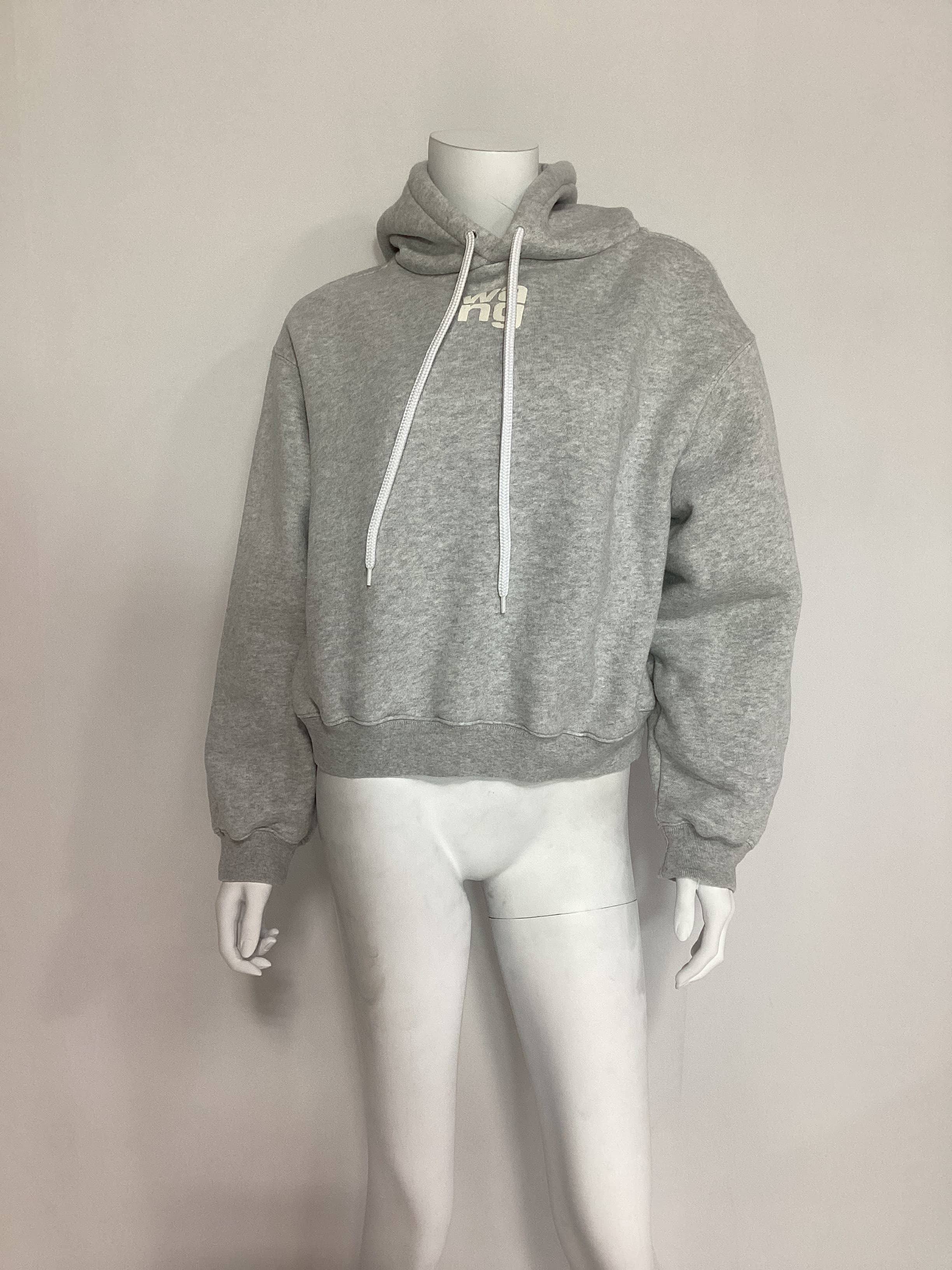 Essential Hoodie In Light Heather Grey - Image 4