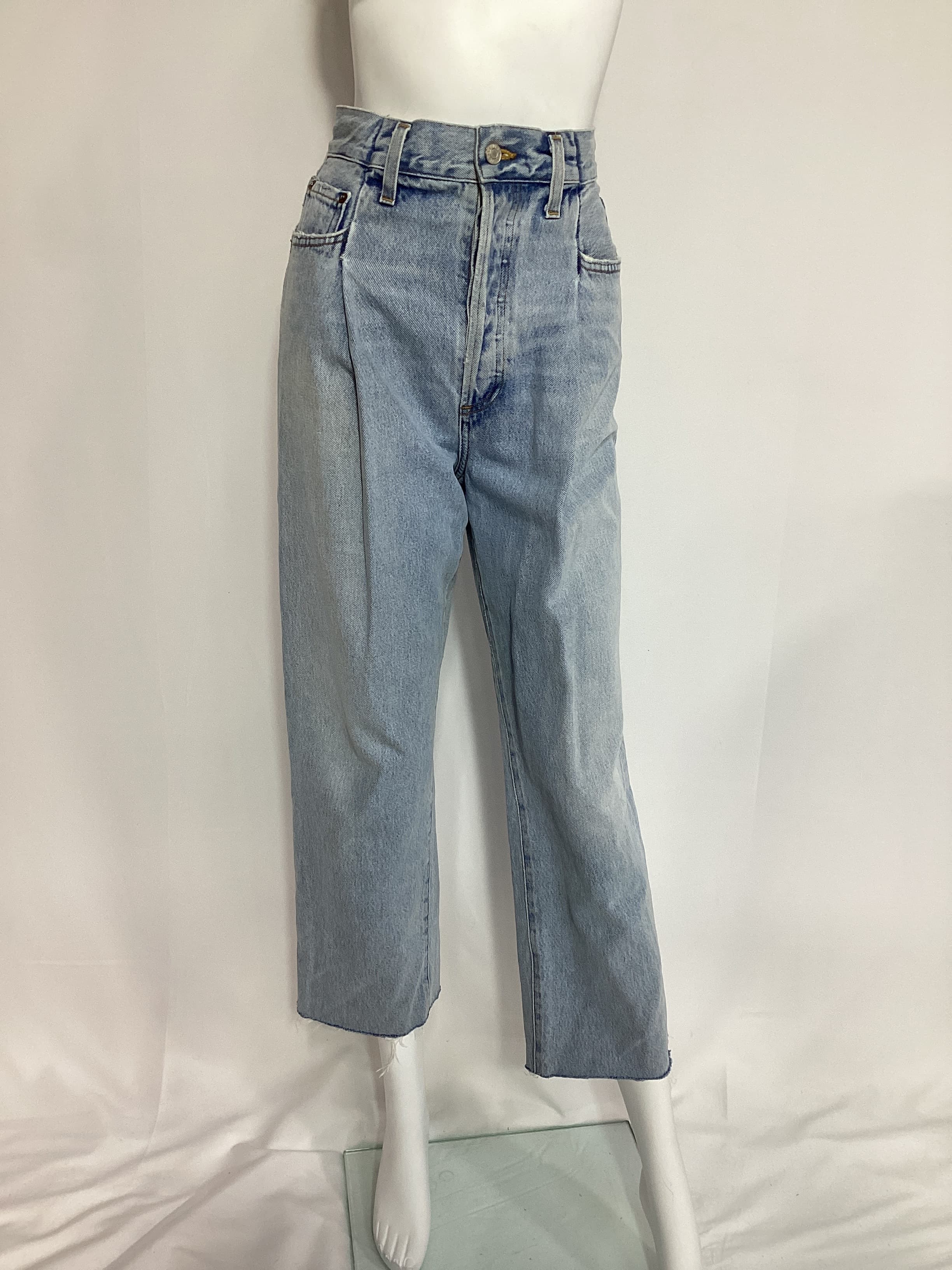 Fold Waistband Jean In Sideline - Image 4