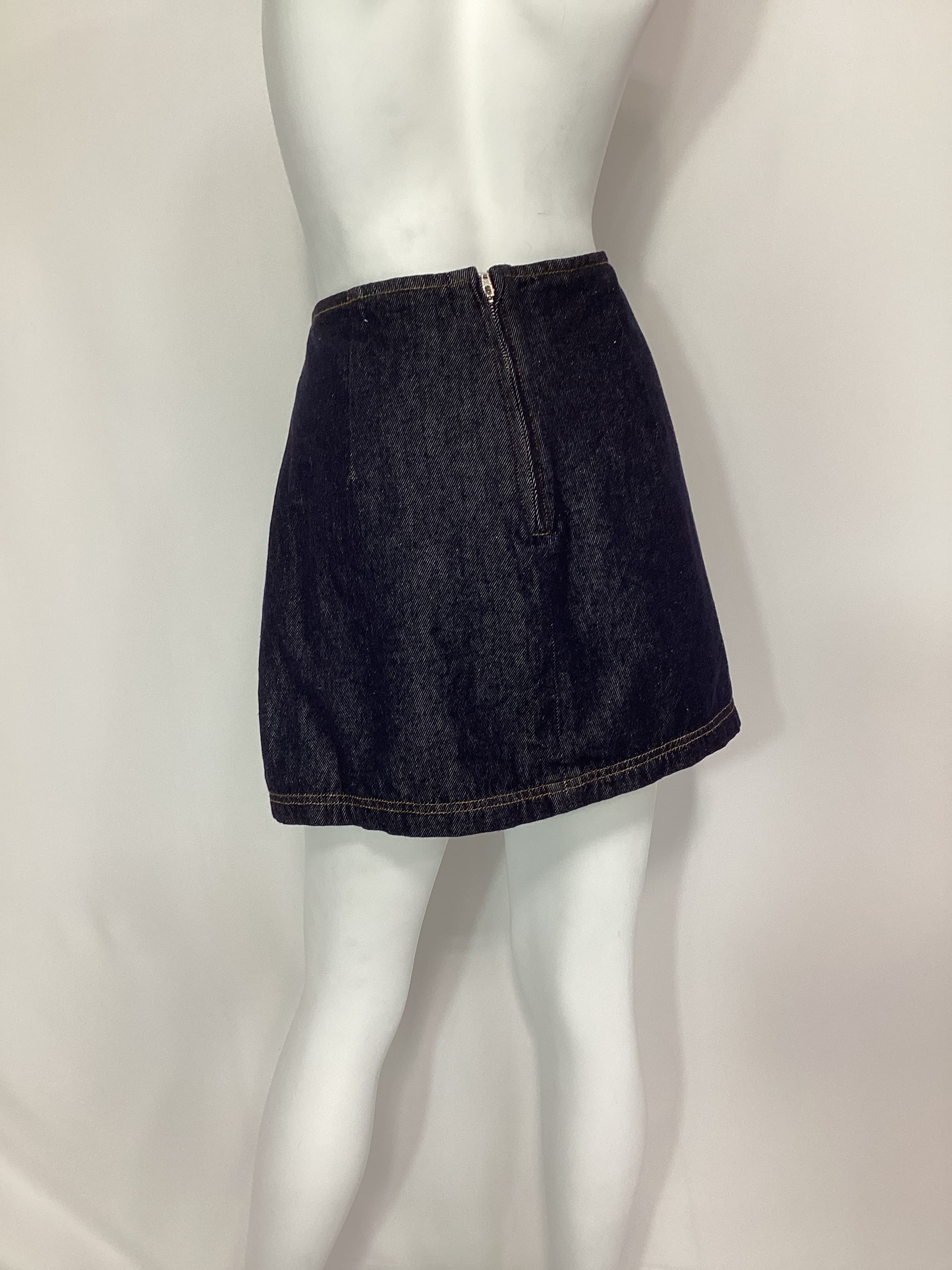 Amanda Uprichard X Revolve Dale Denim Skort In Indigo - Image 4