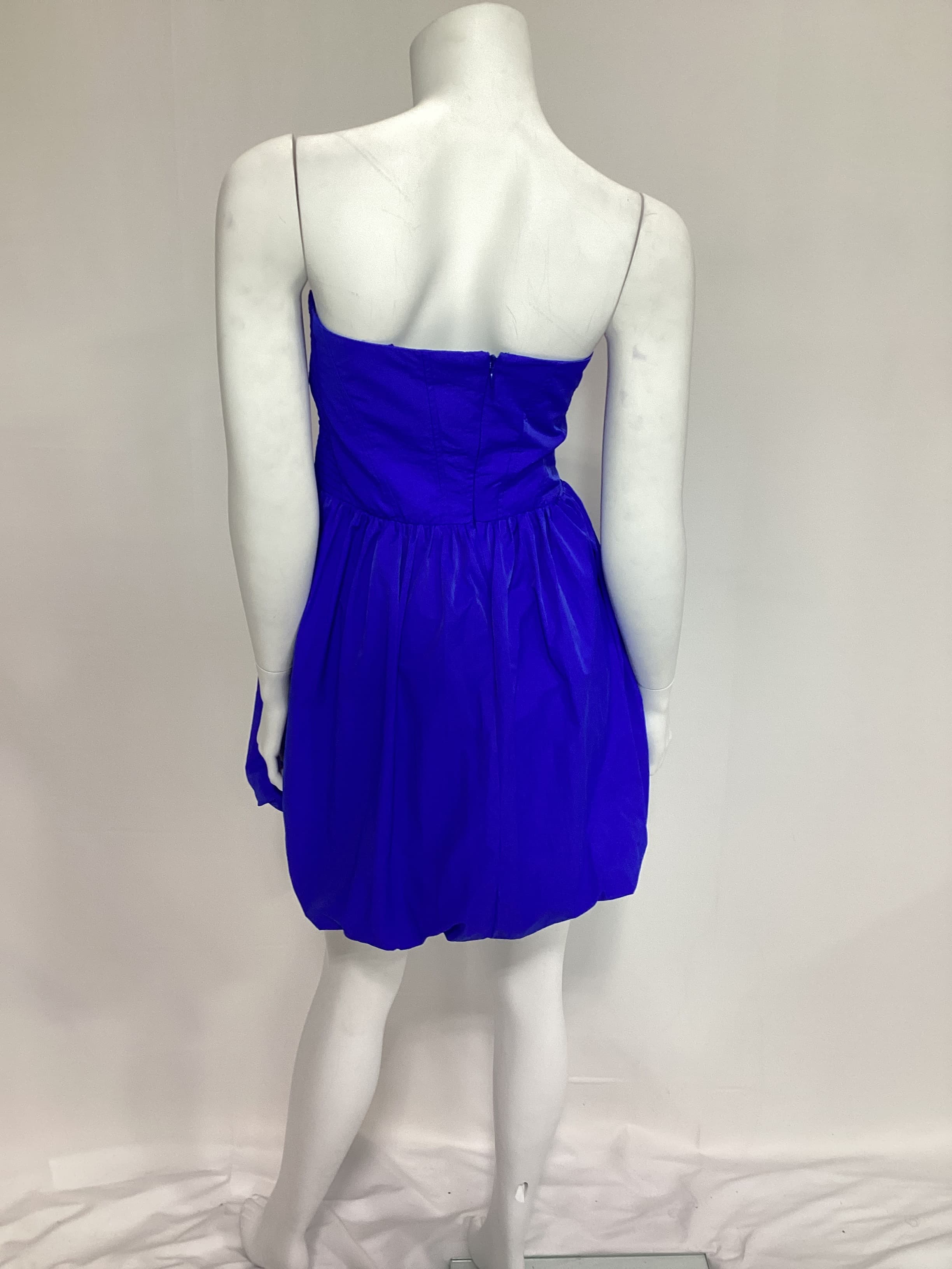 Pompeo Dress In Cobalt - Image 2