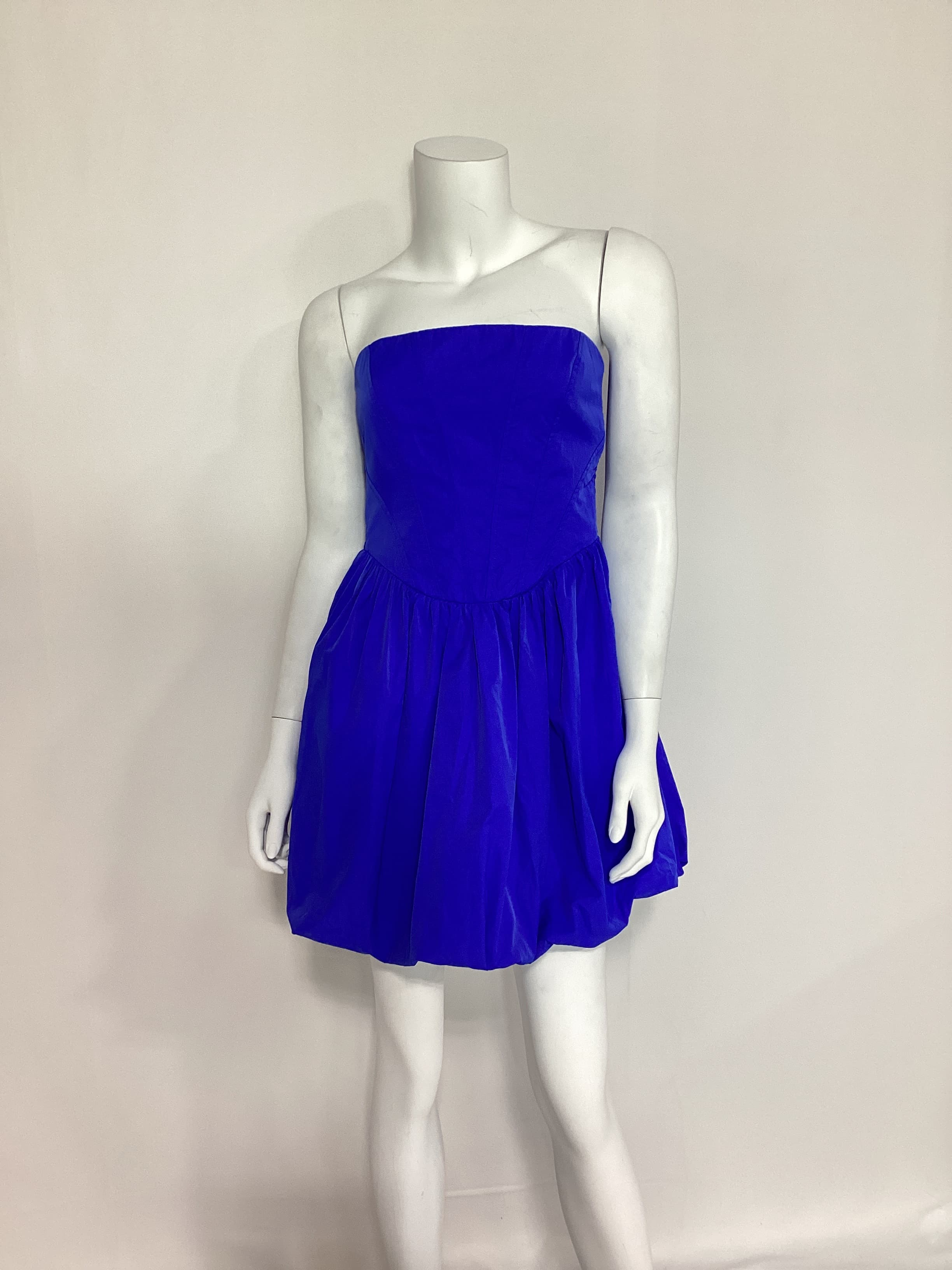 Pompeo Dress In Cobalt - Image 3