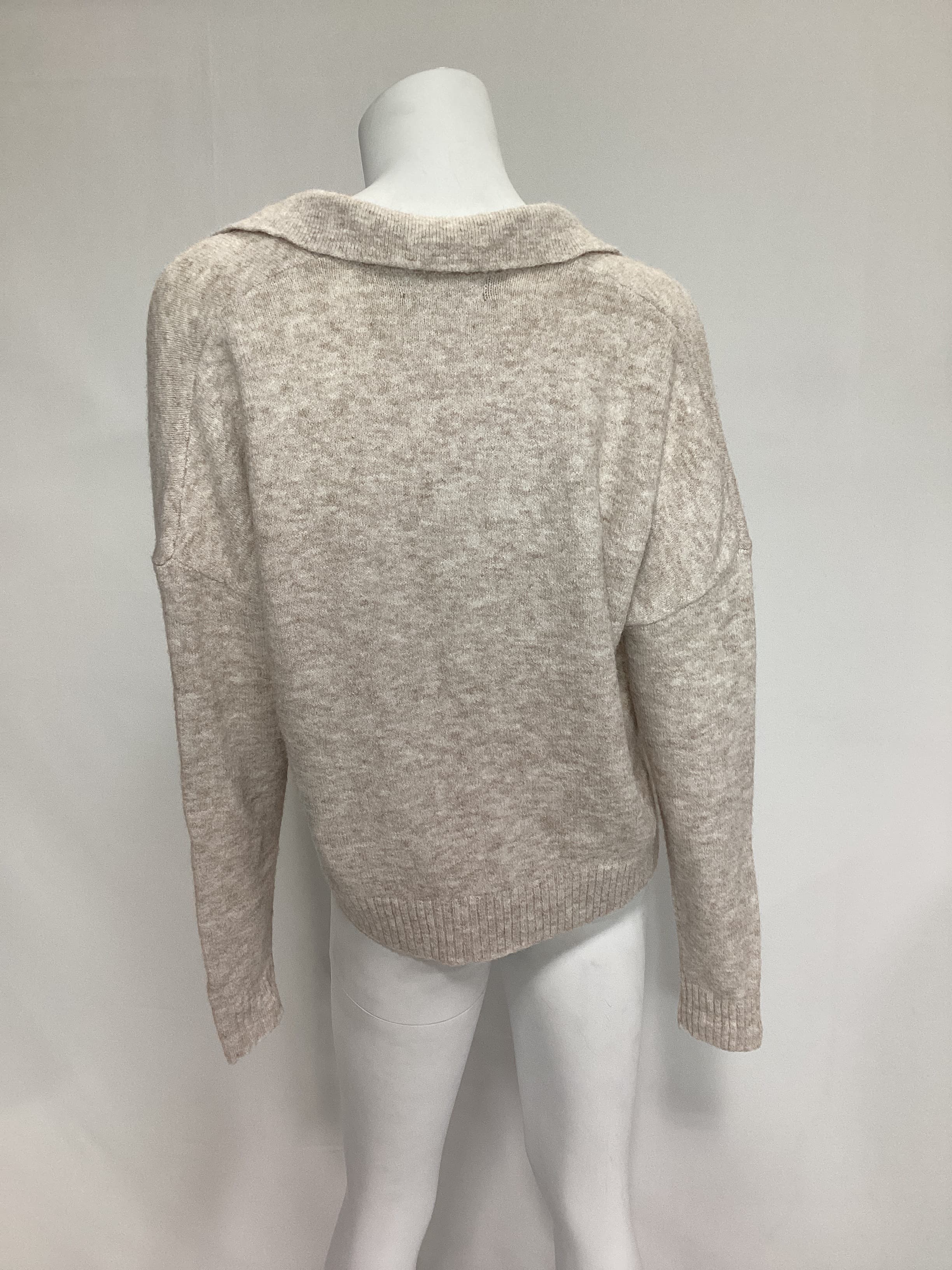 Robbie Sweater In Oatmeal - Image 4