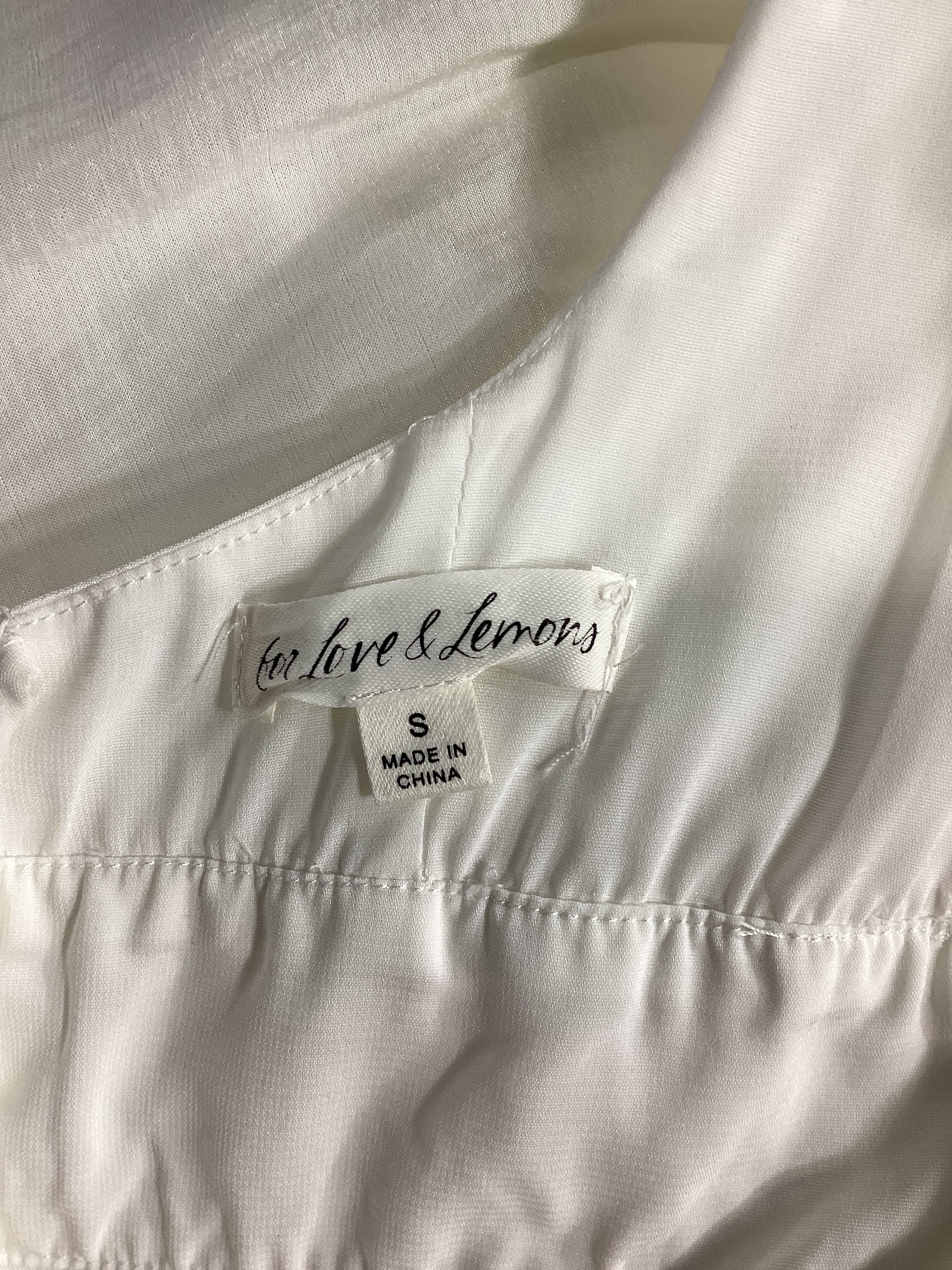 Etta Mini Dress In White - Image 3