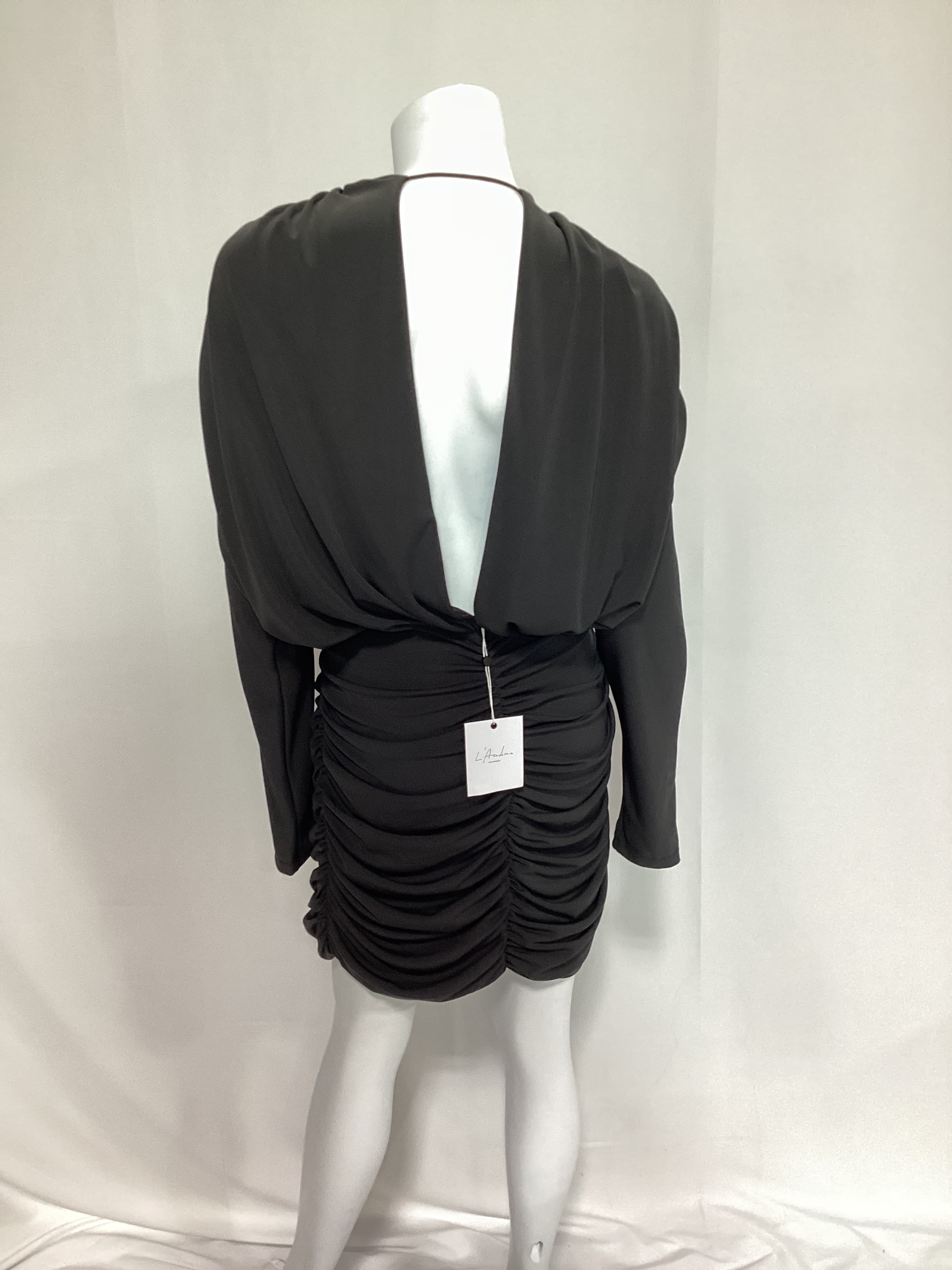 Blake Mini Dress In Black - Image 2