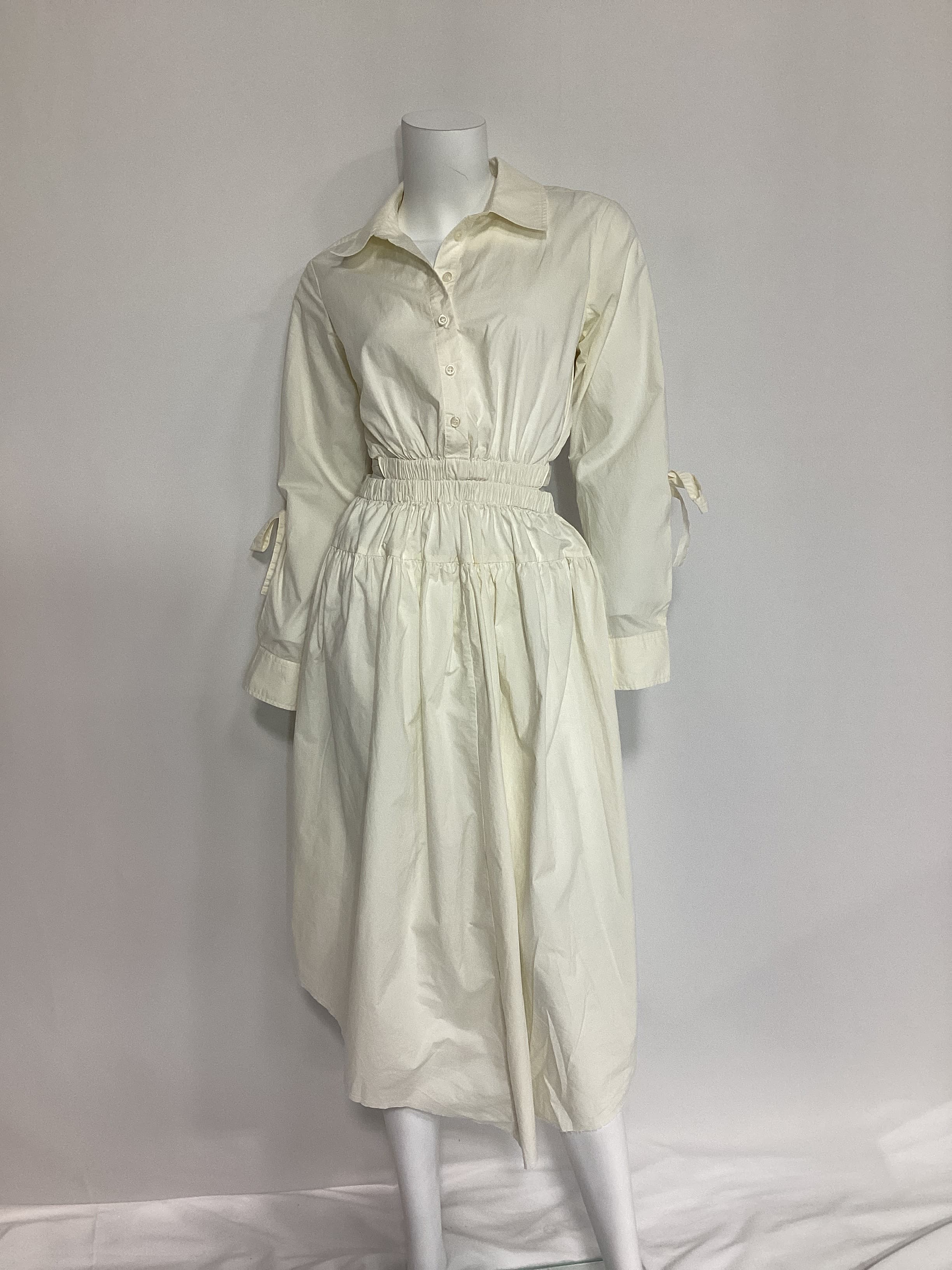 Mildred Midi Dress In White - Image 2