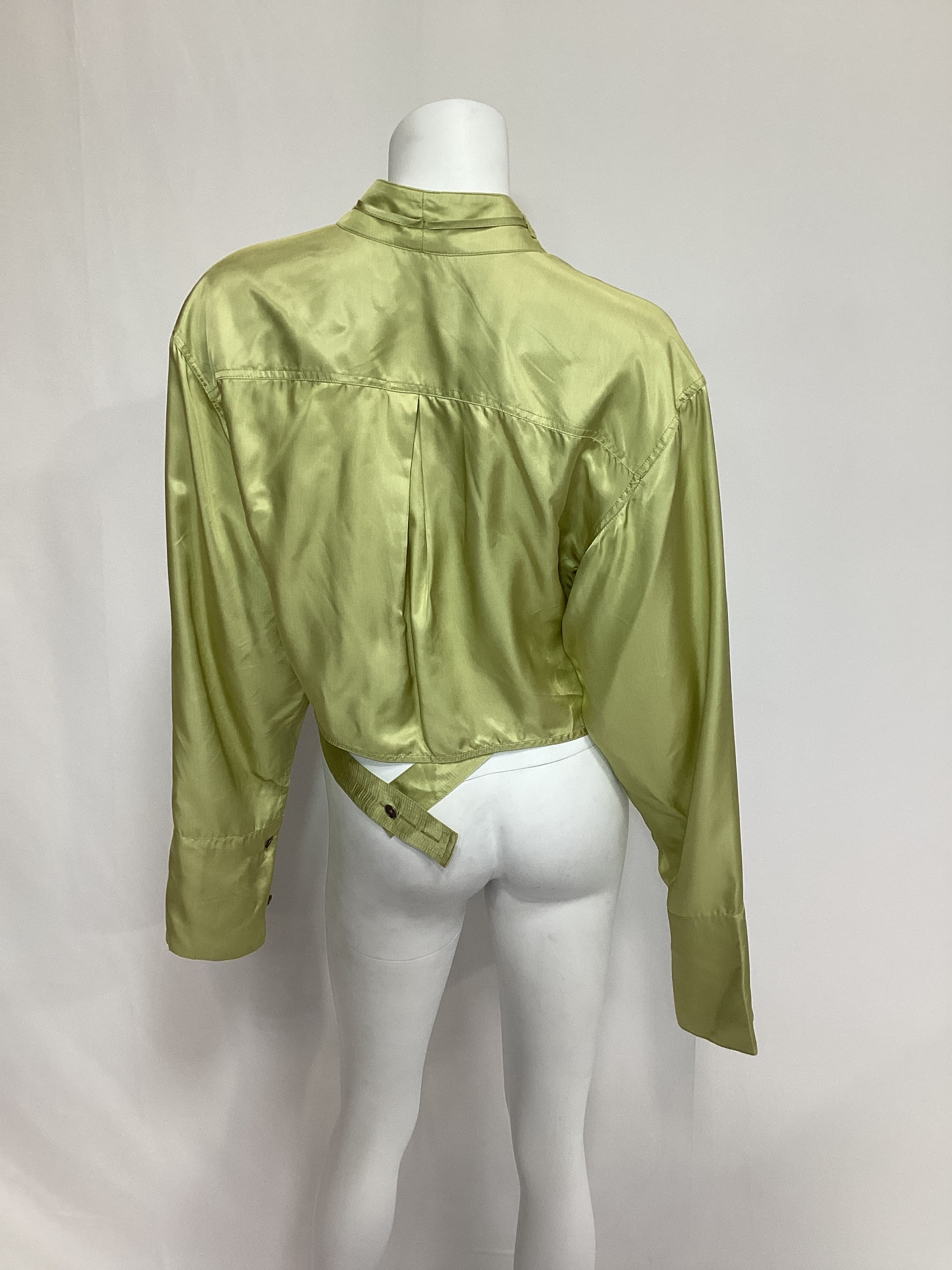 Taylor Top In Olive Green - Image 3