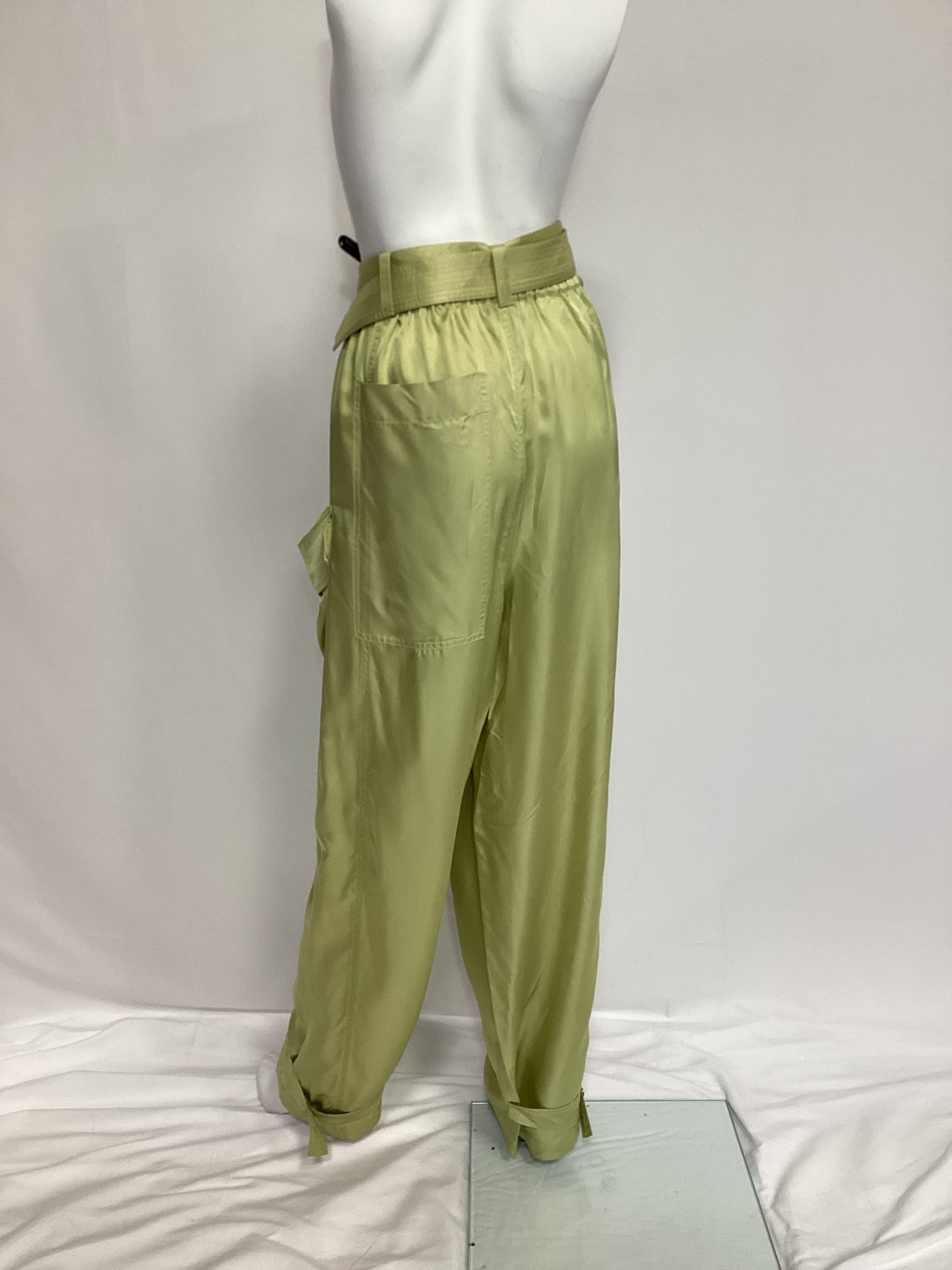 Taylor Pant In Olive Green - Image 3