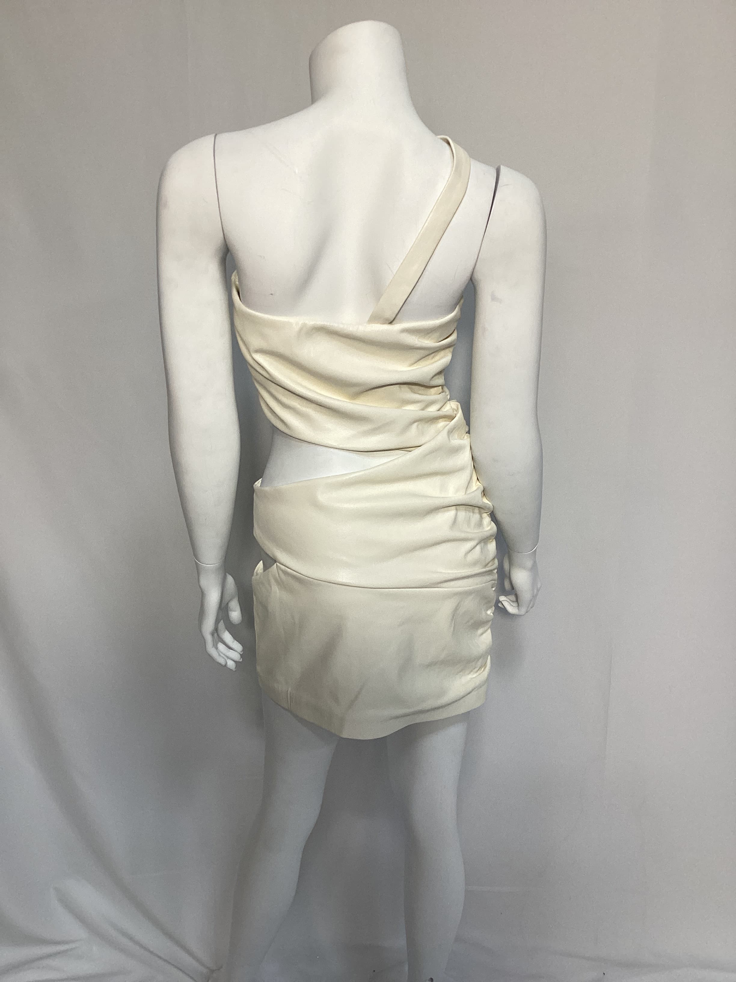 Michael Costello X Revolve Kolt Mini Dress In Optic White - Image 2