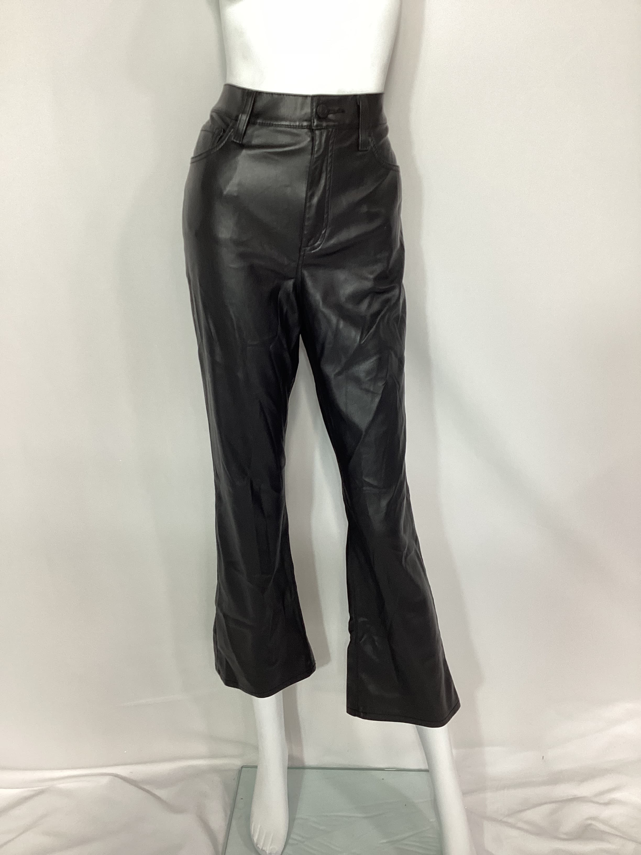 Lennon High Rise Cropped Boot Pant In Slate Black - Image 4