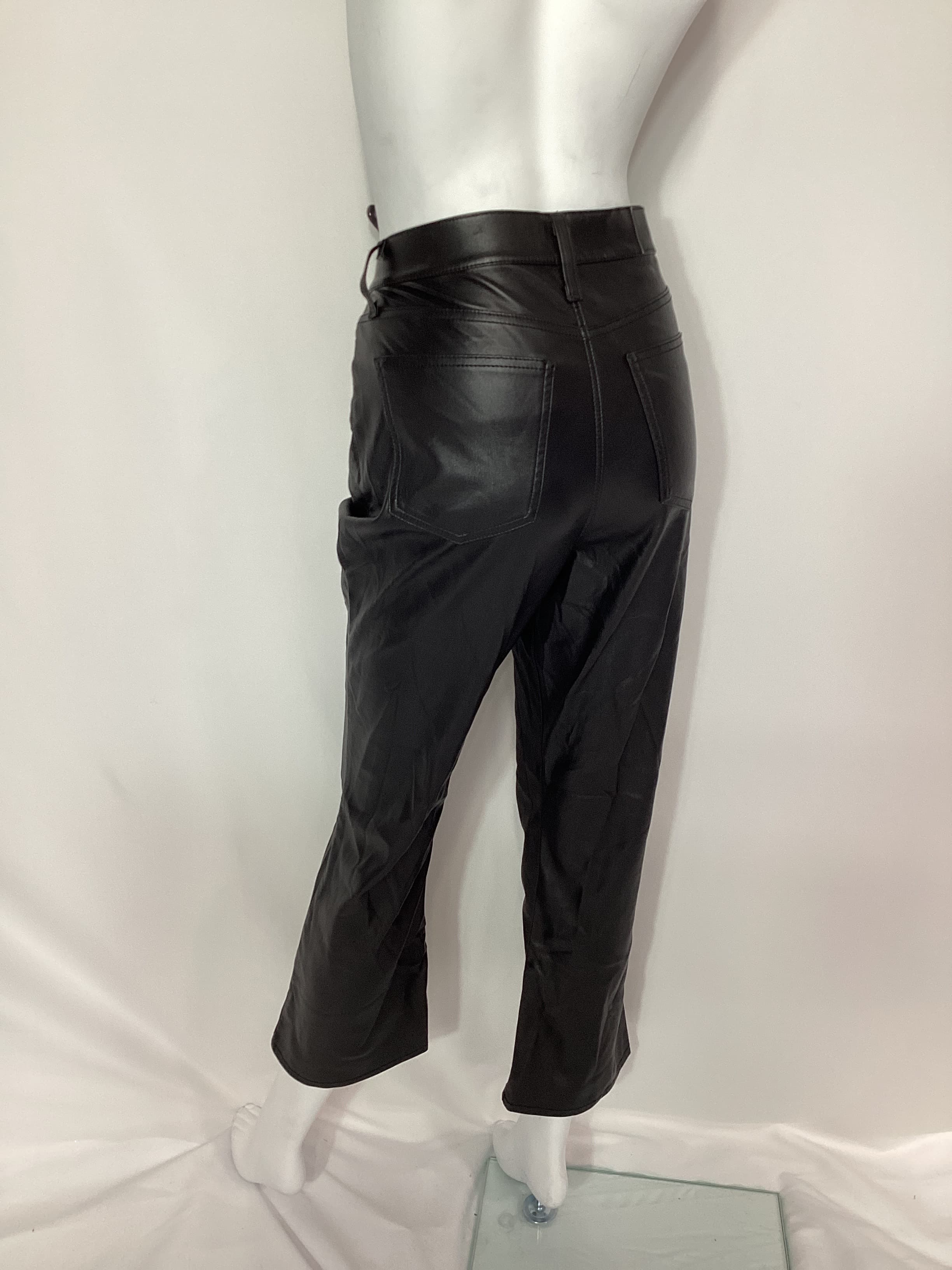 Lennon High Rise Cropped Boot Pant In Slate Black - Image 3