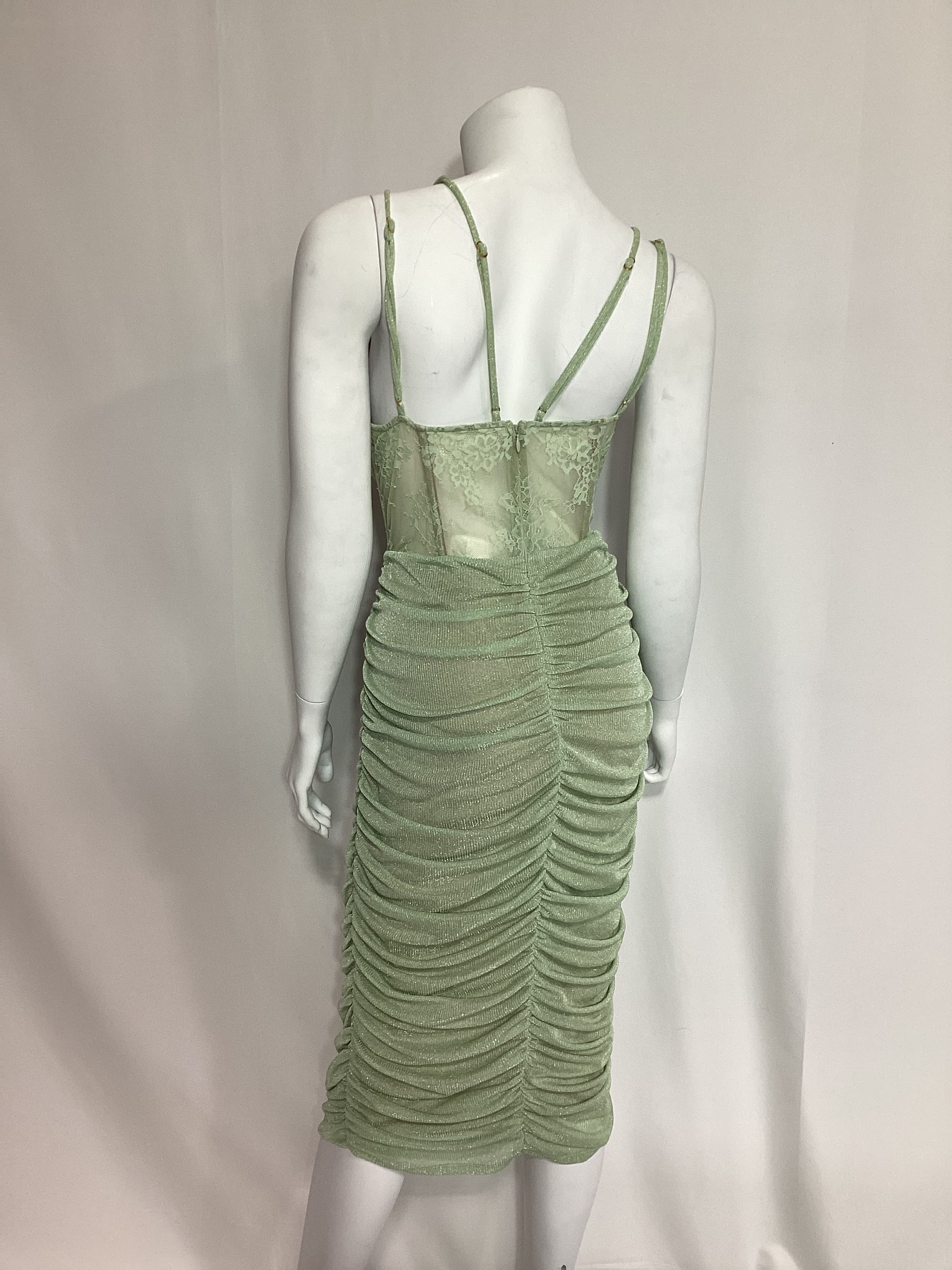Michael Costello X Revolve Lulee Midi Dress In Mint - Image 3