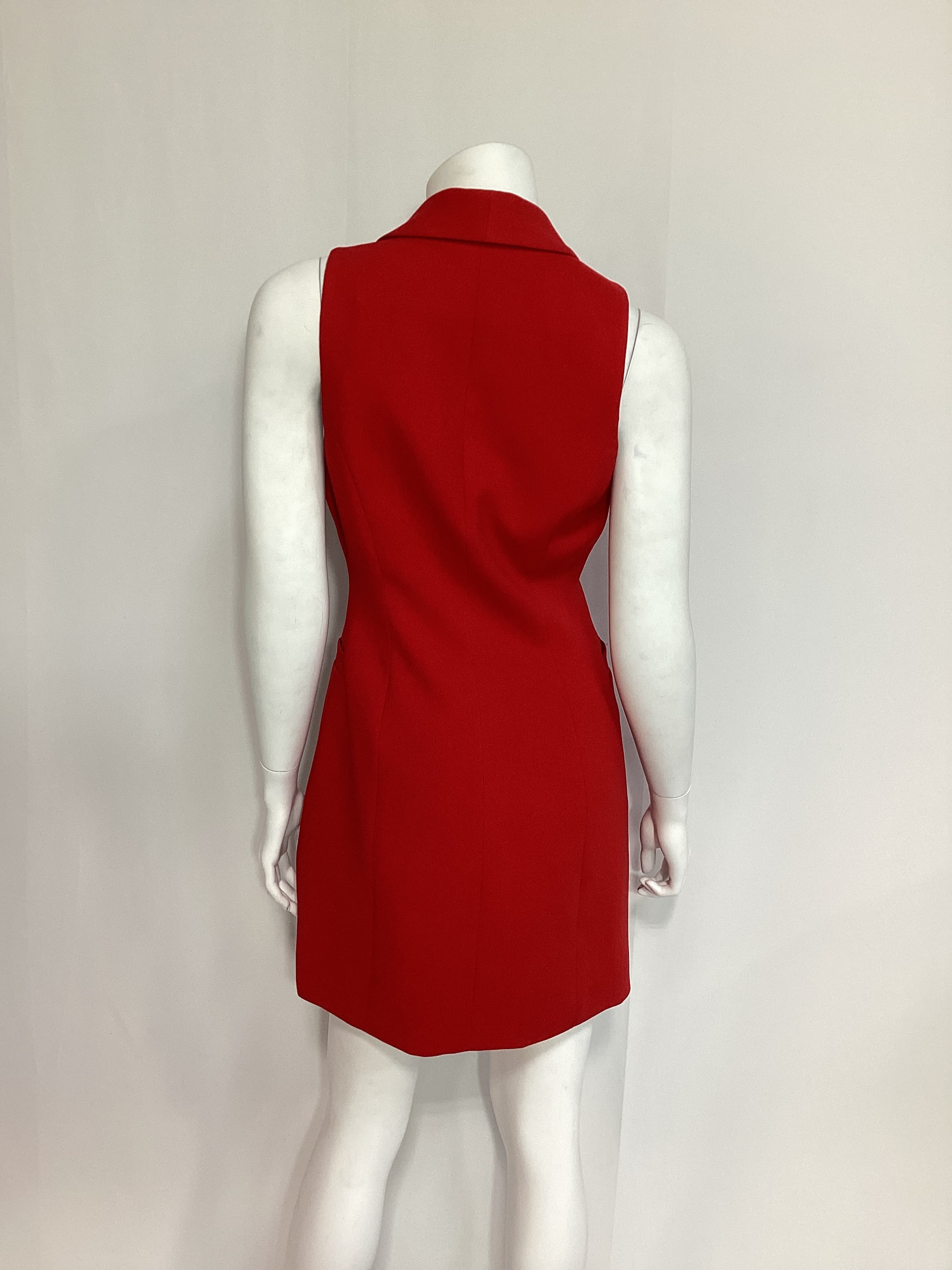 Latoya Blazer Mini Dress In Perfect Ruby - Image 2