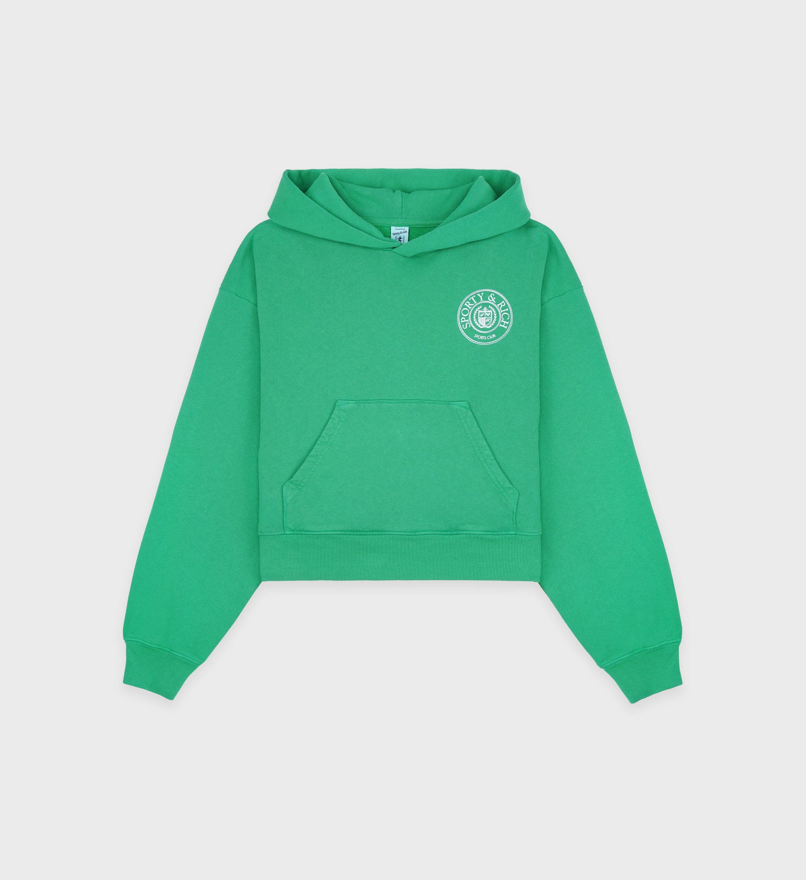 Connecticut Crest Cropped Hoodie - Image 1