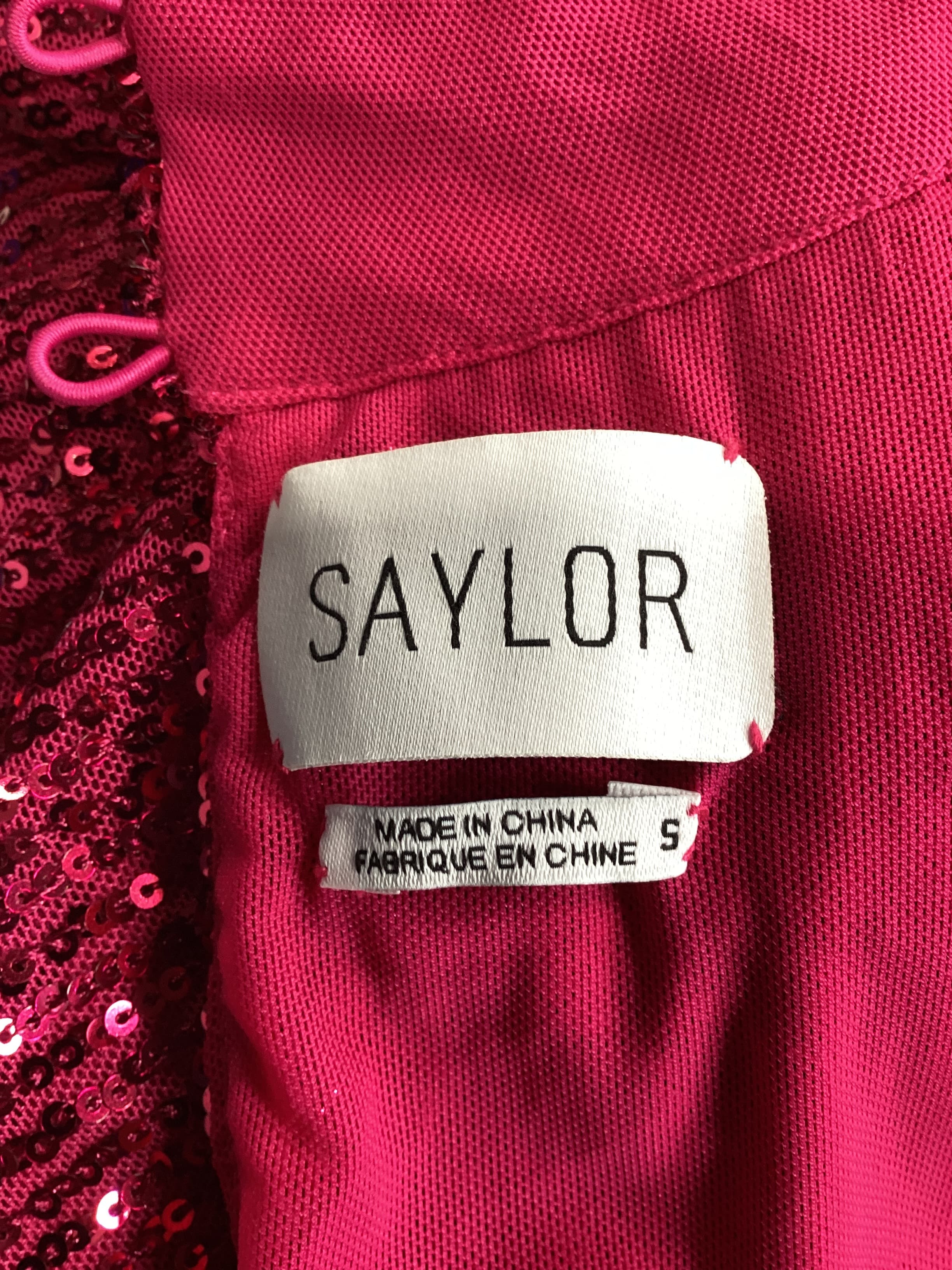 Bianca Mini Dress In Fuchsia - Image 3