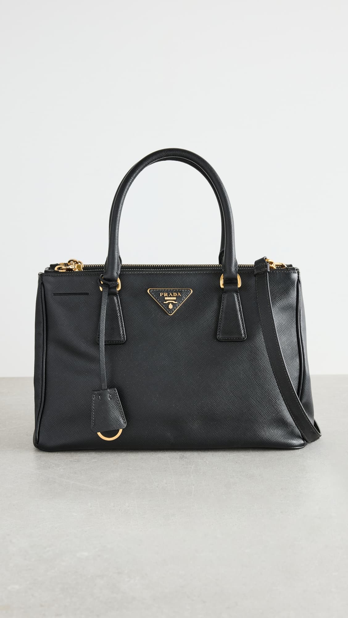 Black Saffiano Executive Tote - Image 1