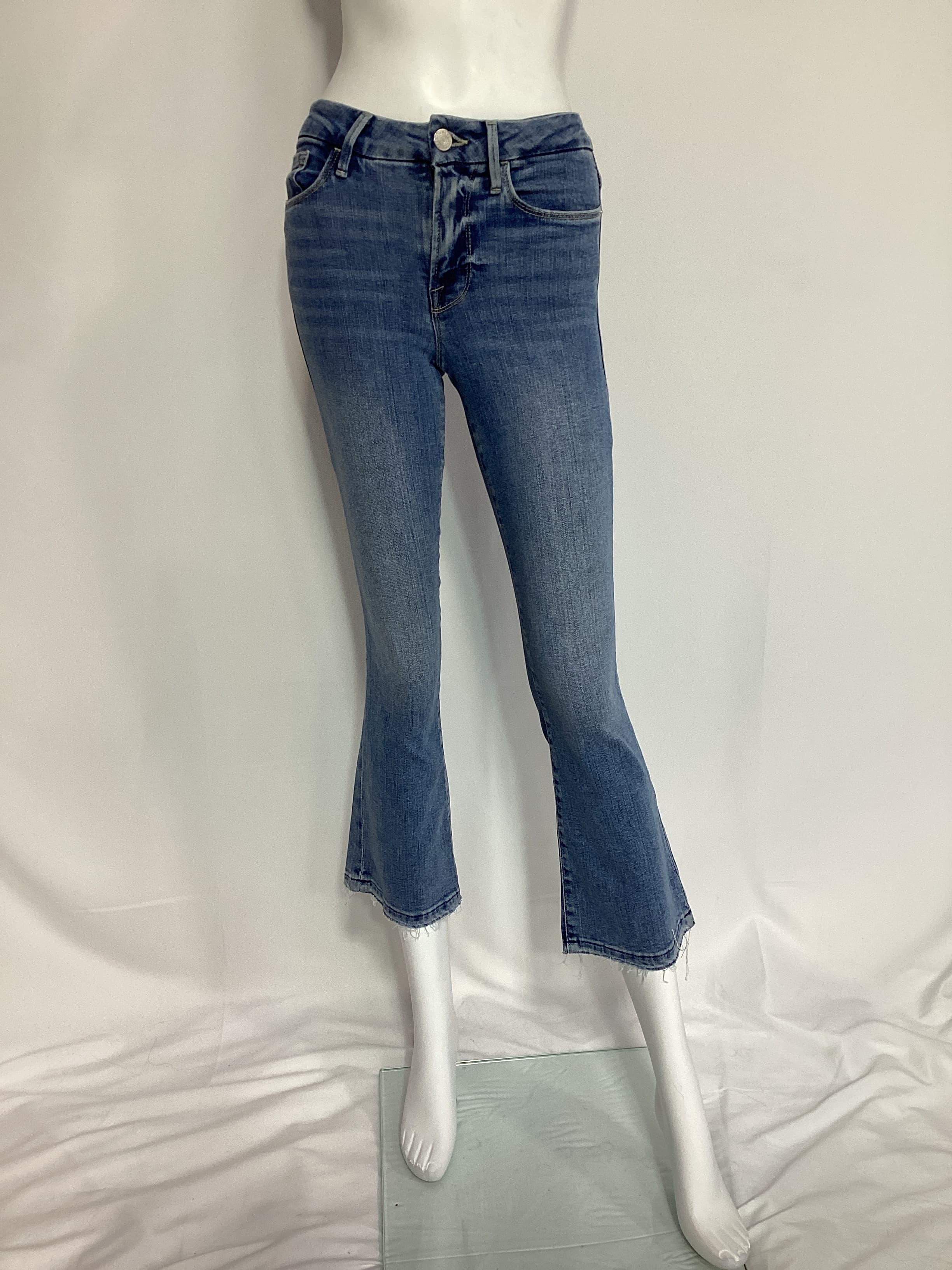 Le Crop Mini Bootcut Jeans - Image 2