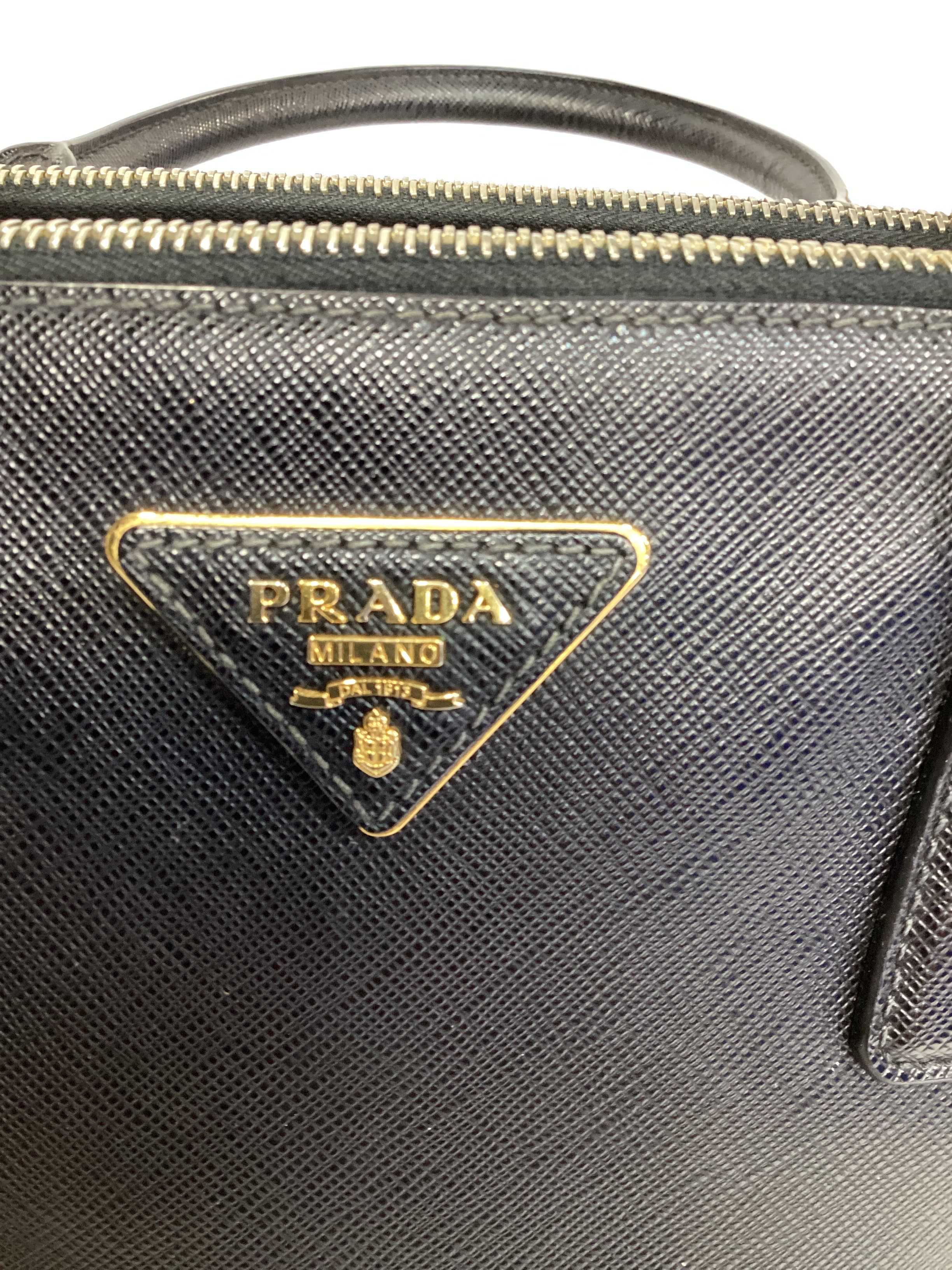 Black Saffiano Executive Tote - Image 3