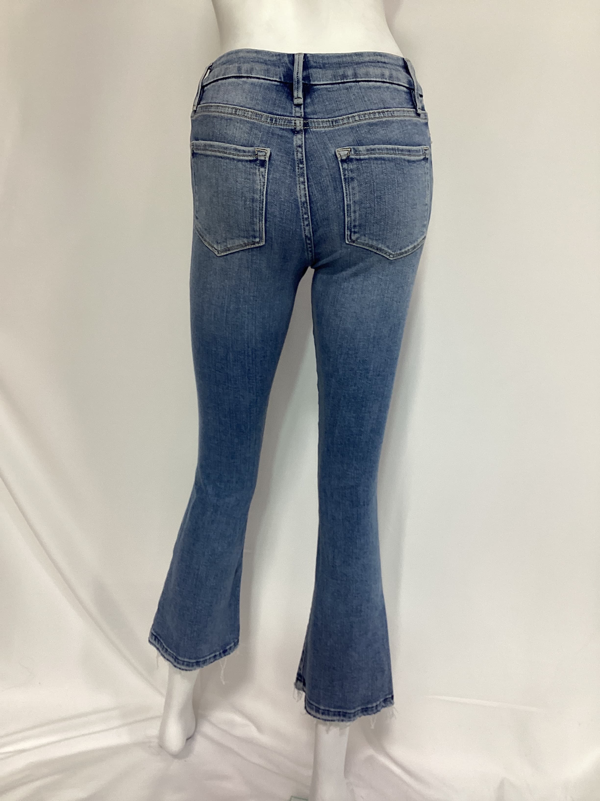Le Crop Mini Bootcut Jeans - Image 3