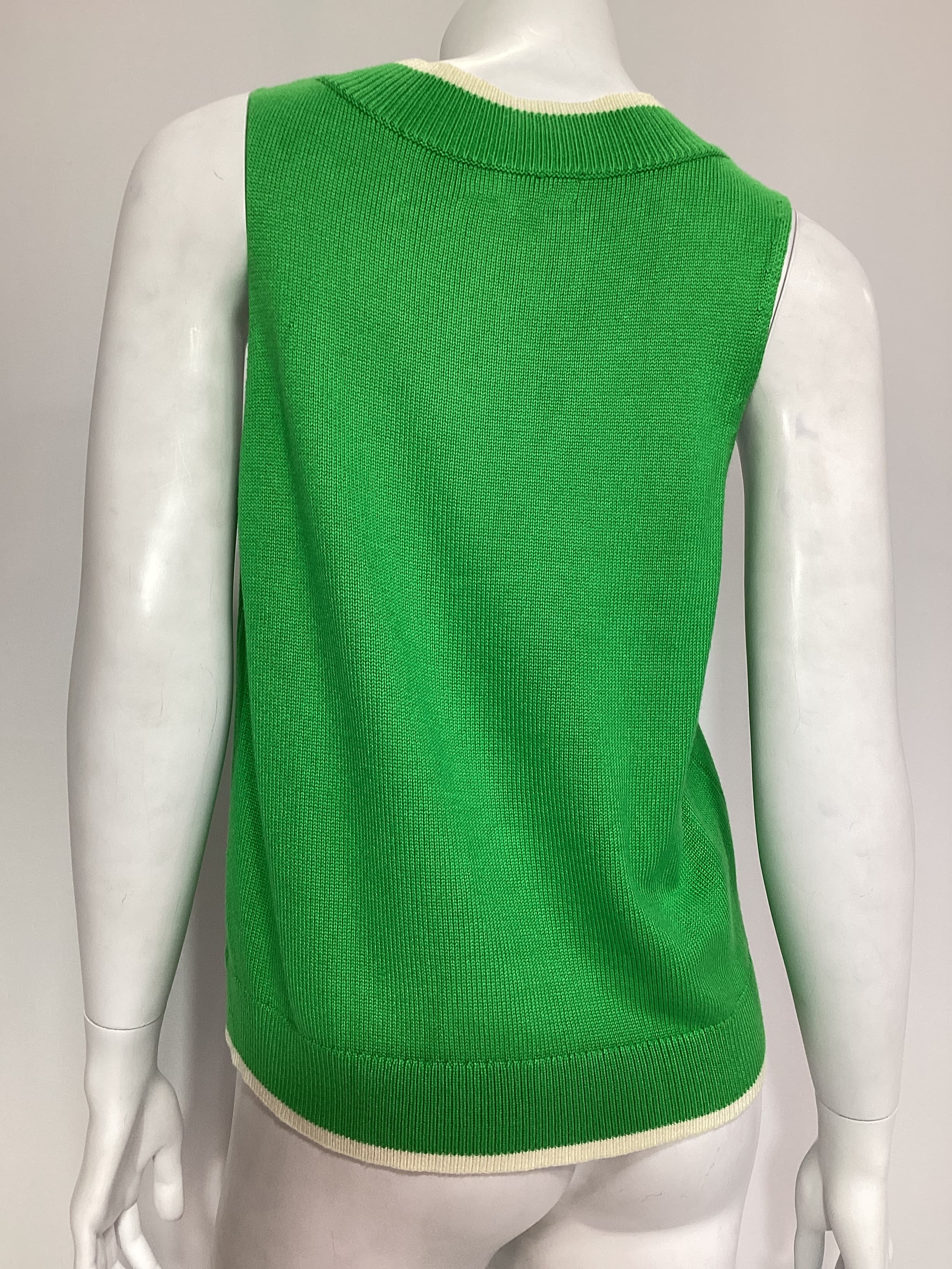 Addison Sweater In Lime - Image 3