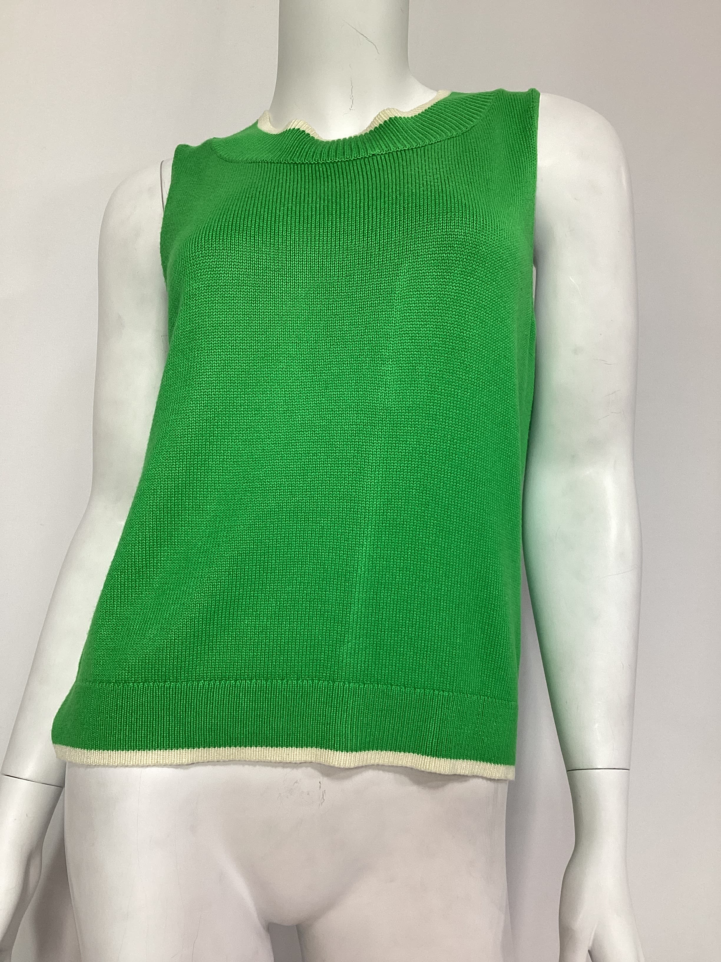 Addison Sweater In Lime - Image 2