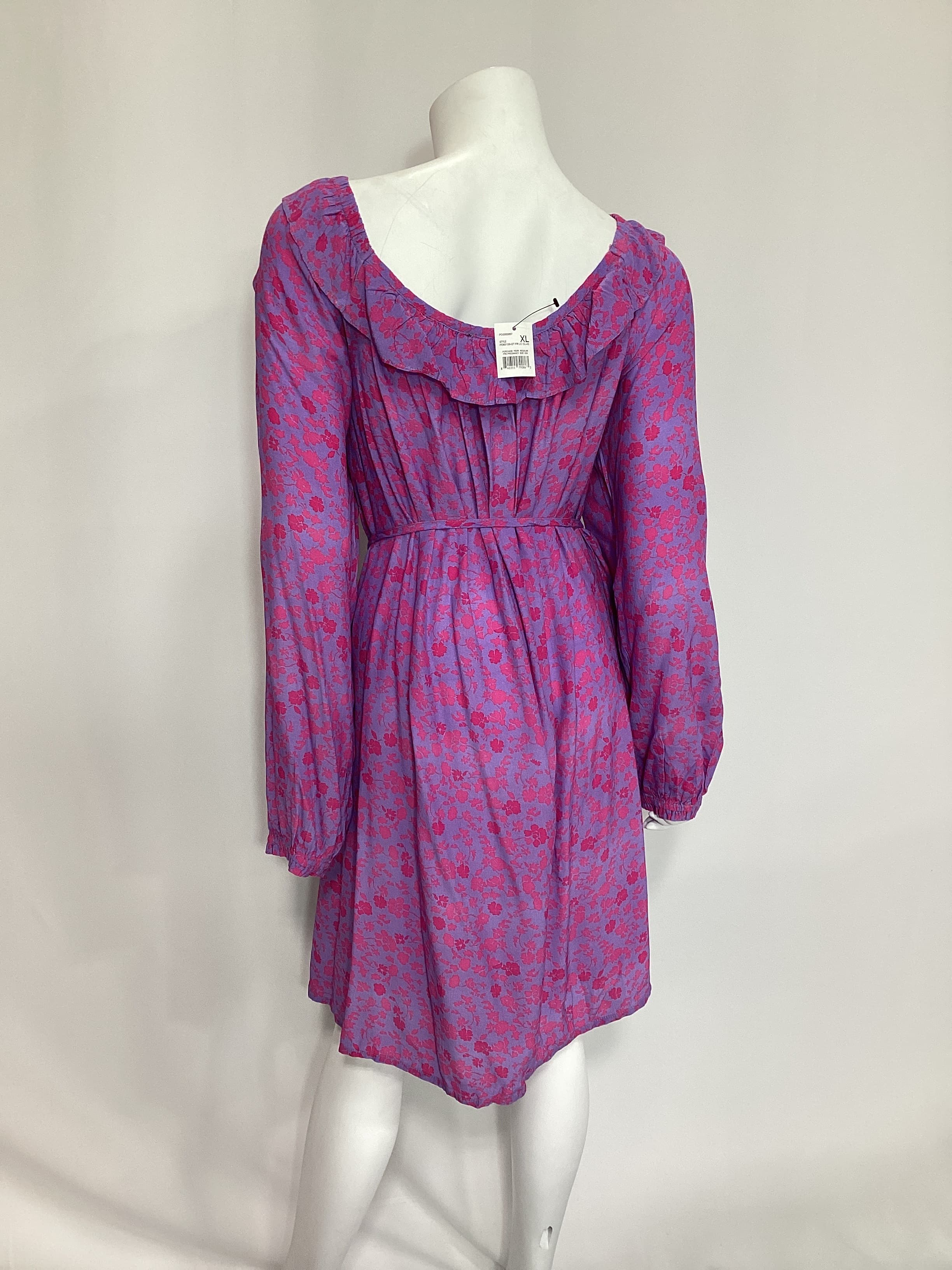 Boho Ruffle Mini Dress - Image 2