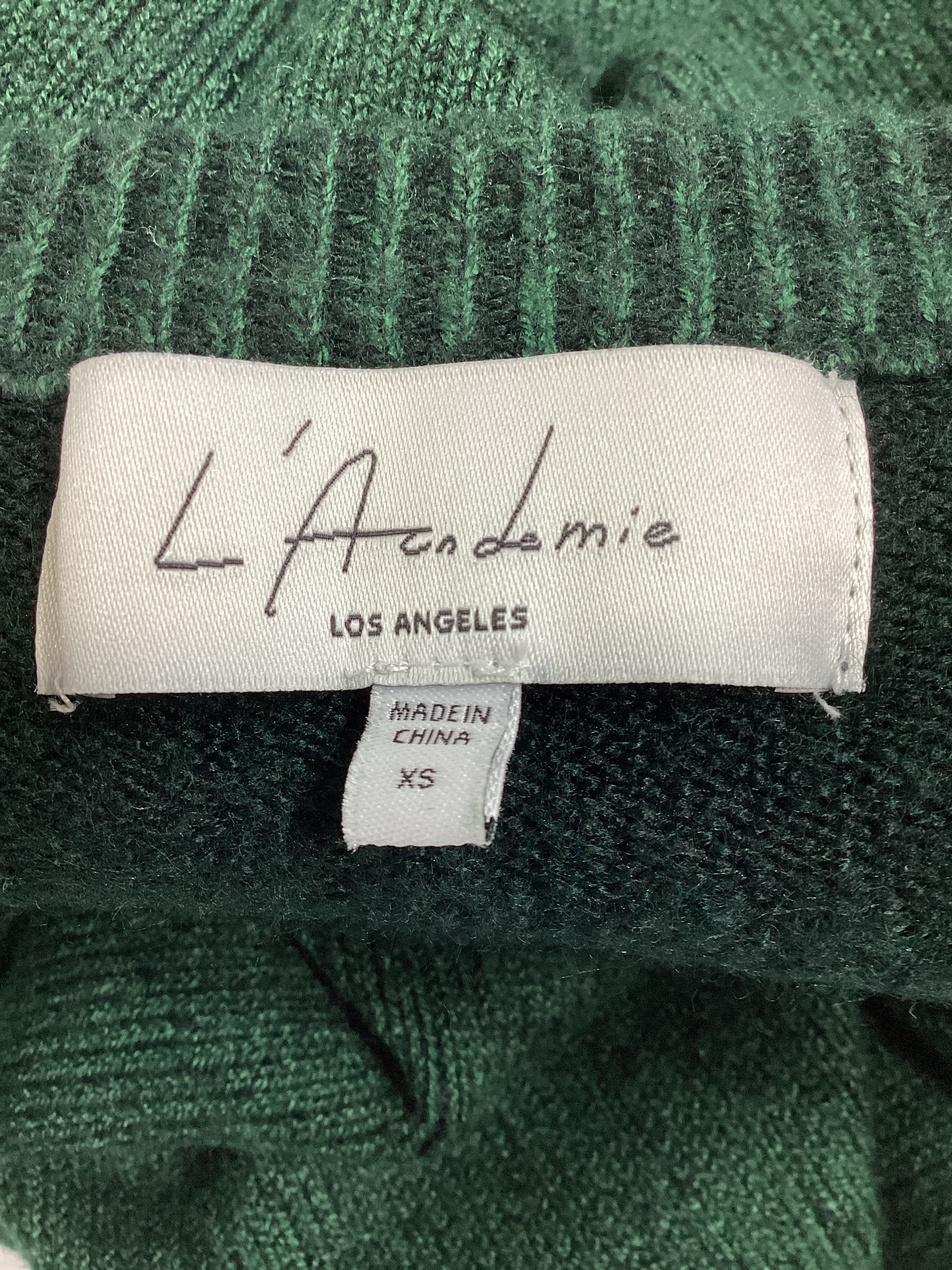 The Ashley Sweater In Emerald Green - Image 2