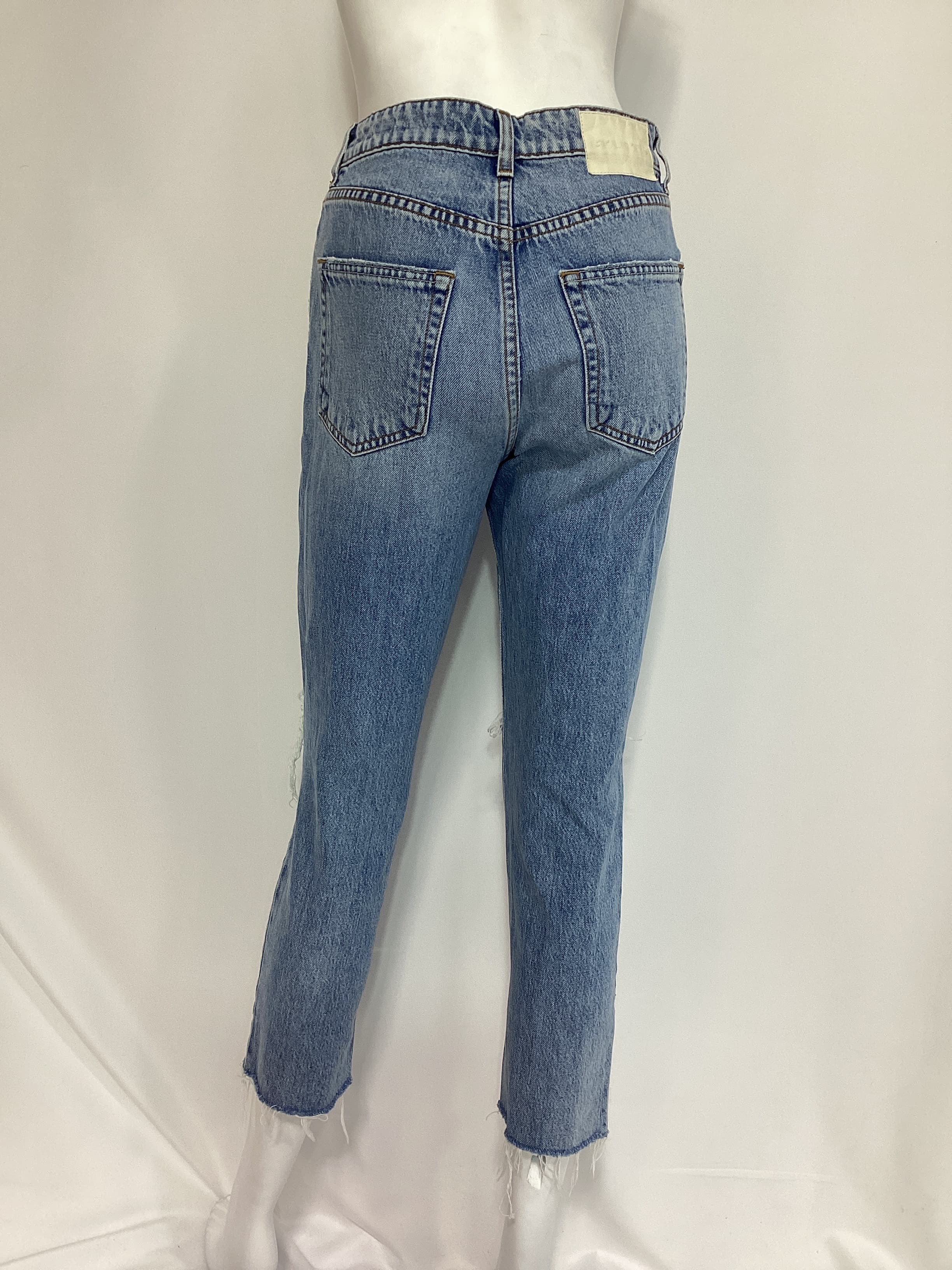 Karolina Petite High Rise Straight Crop In Point Loma - Image 4
