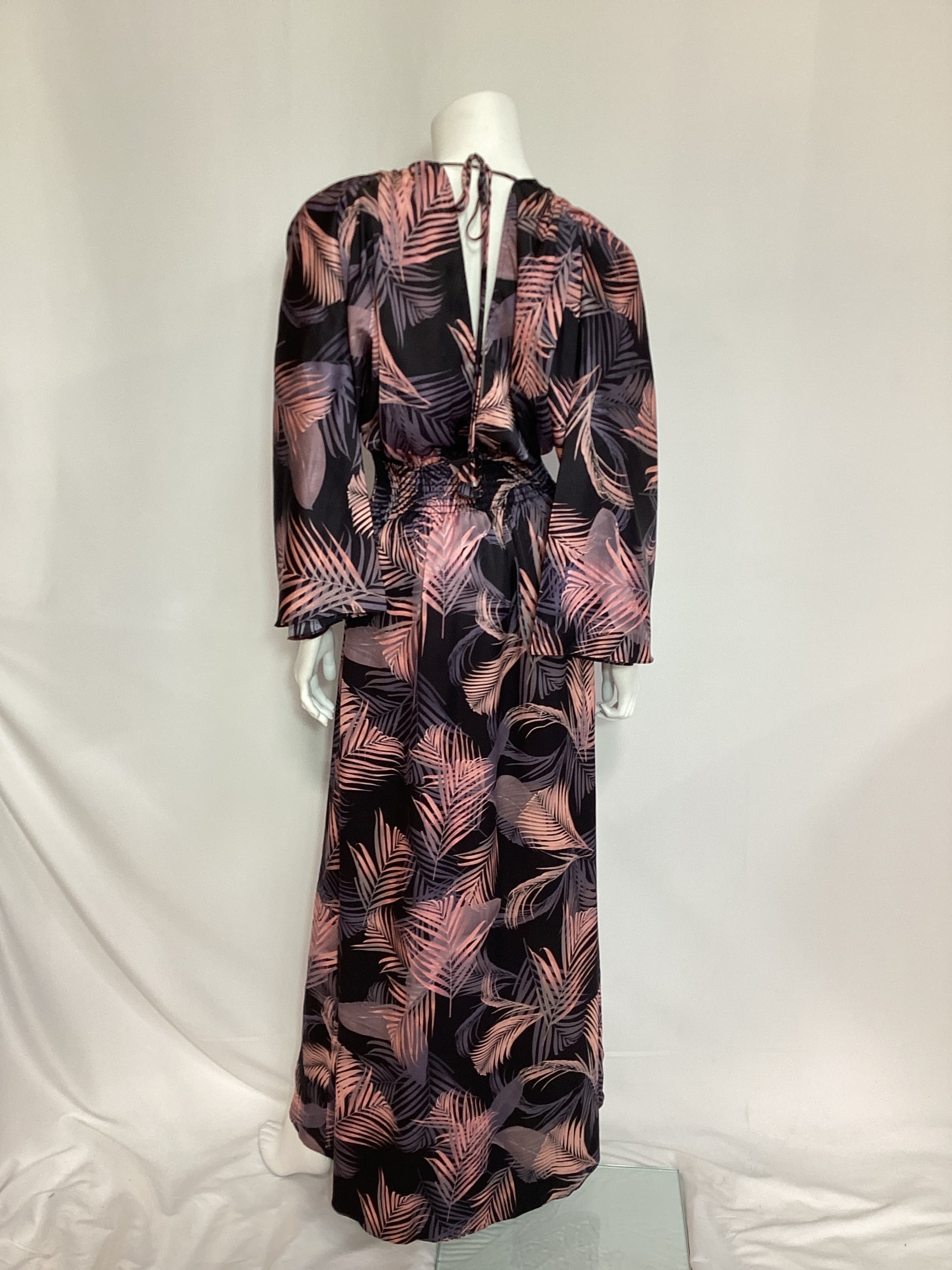 Bardot Dress In San Miguel Palm - Image 3
