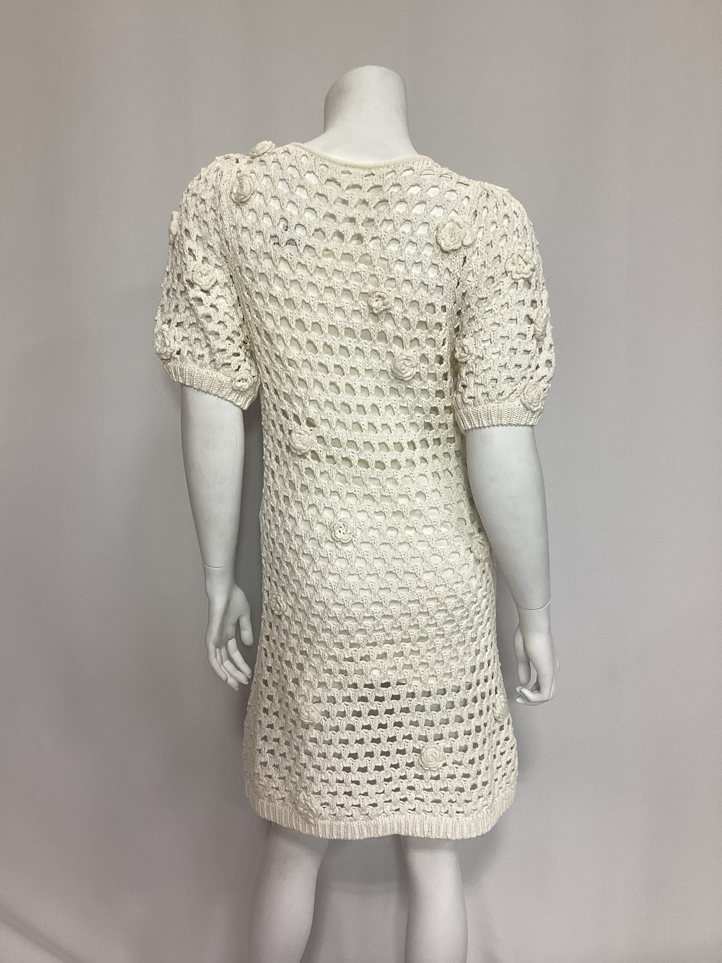 Crochet Mini Dress - Image 2