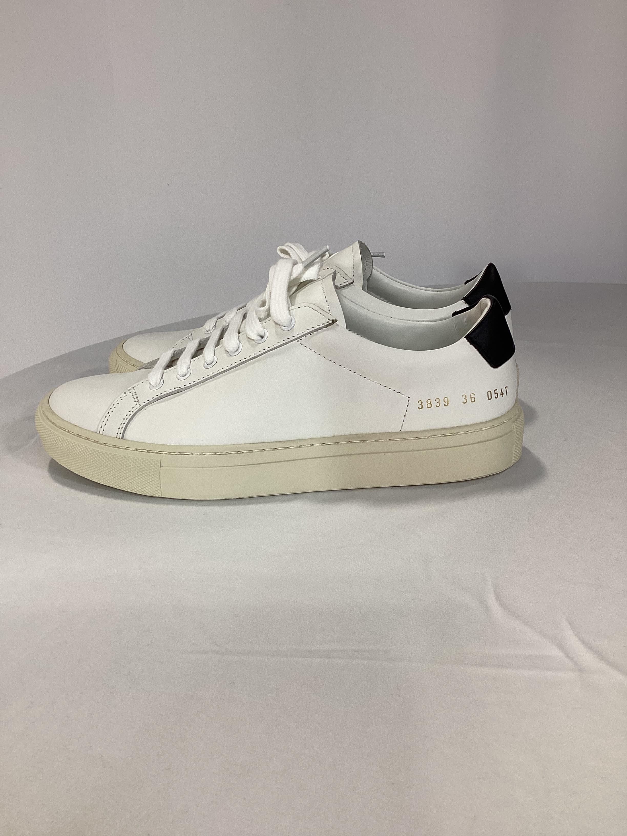 Retro Low Leather Sneakers - Image 3