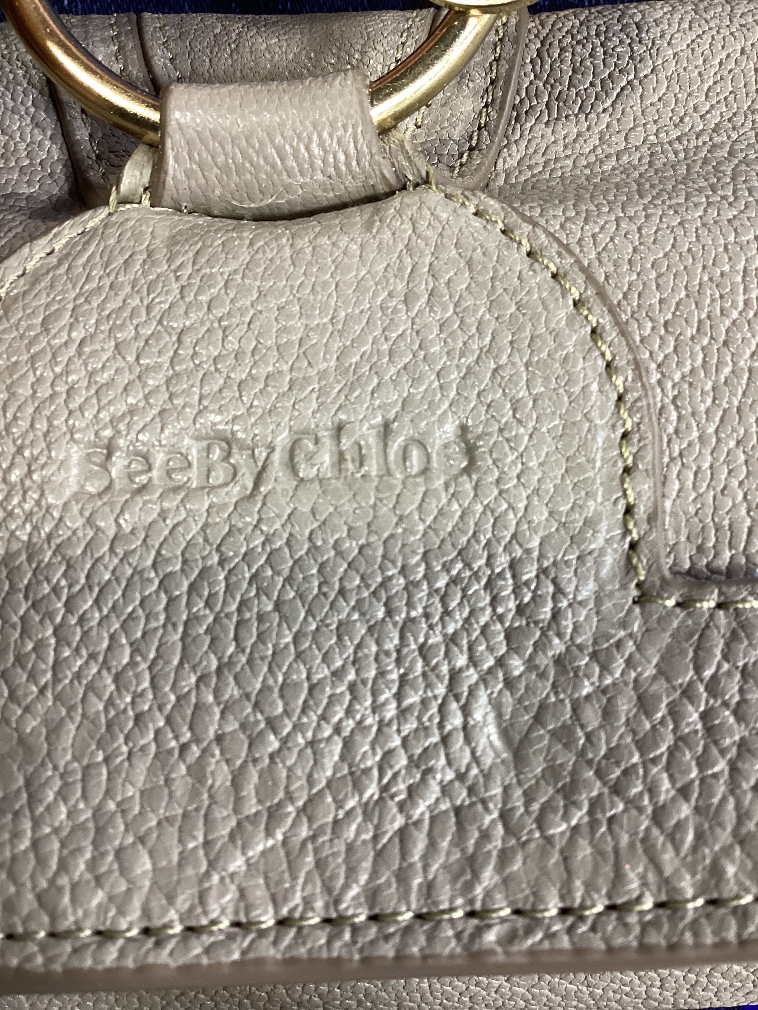 See By Chloe Hana Wallet On A Chain In Motty Grey - Image 2