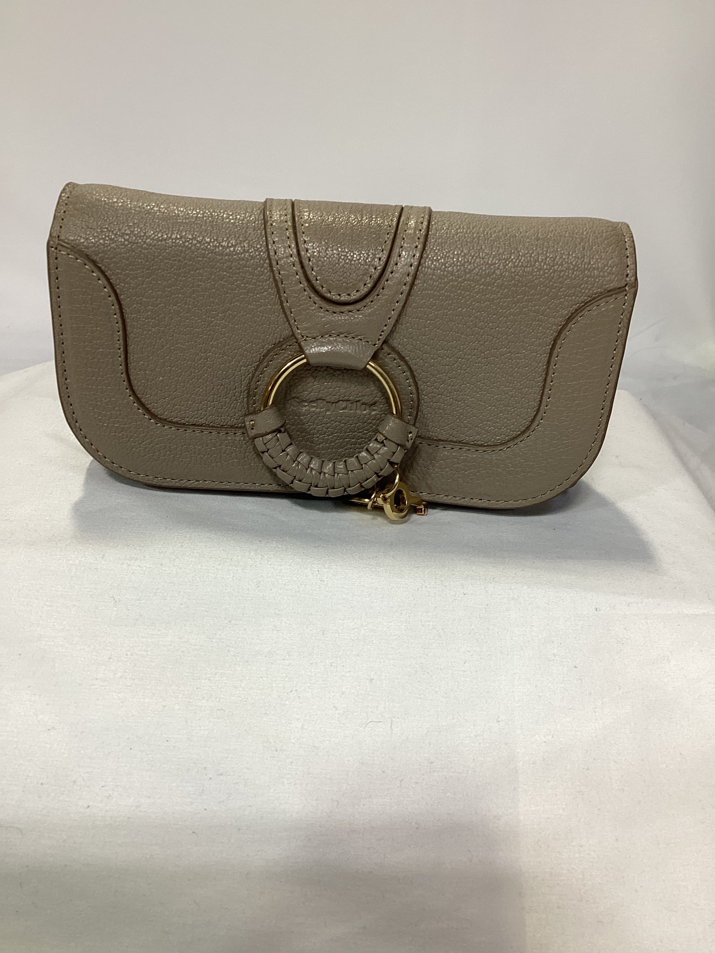 See By Chloe Hana Wallet On A Chain In Motty Grey - Image 4