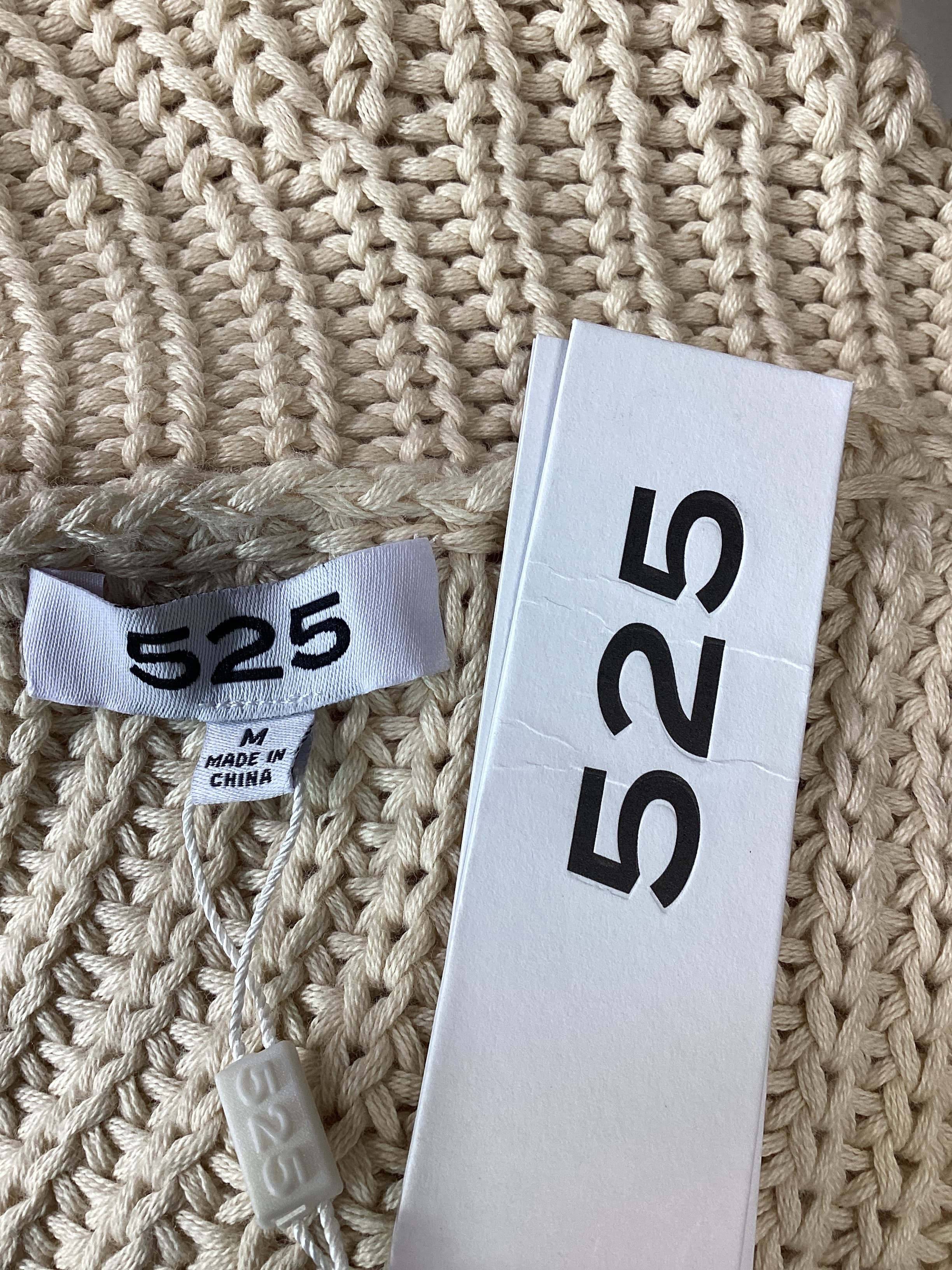 Sleeveless Turtleneck Sweater In Cream - Image 2