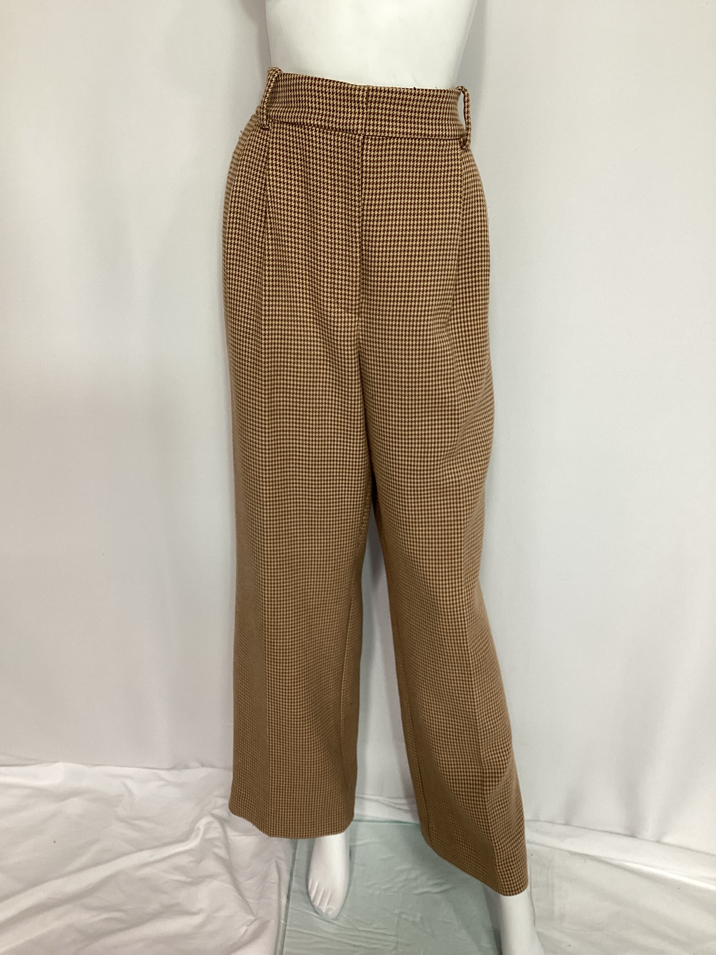 Favorite Houndstooth Wide Leg Pants - Image 2