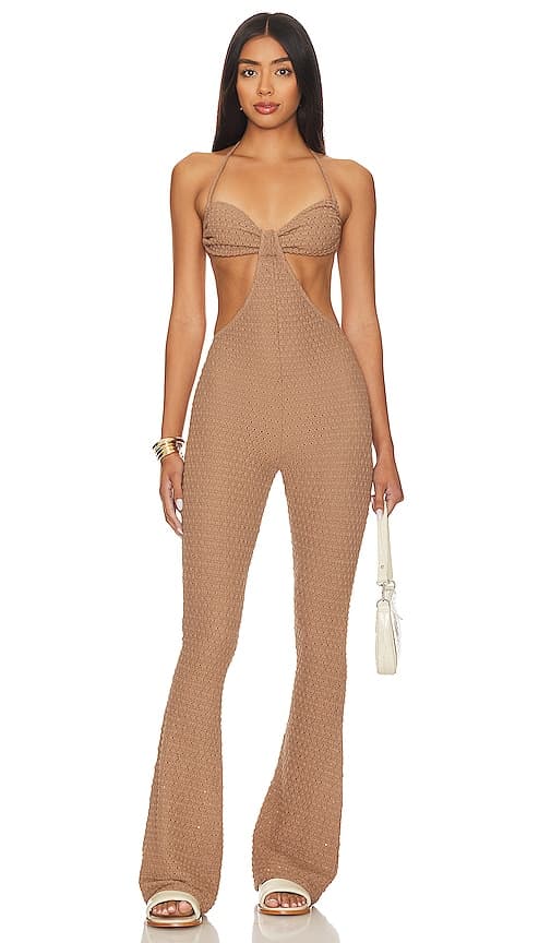 Anna Overall In Mocha - Image 1