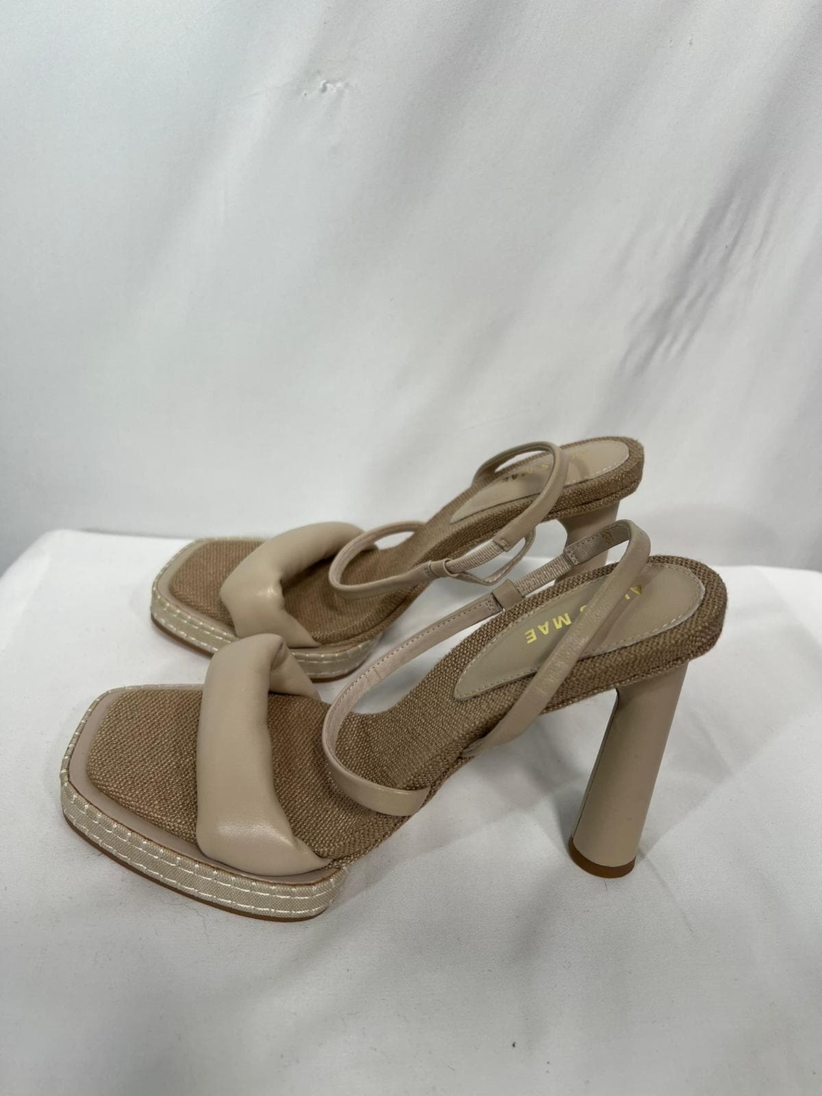 Ginny Heel In Cream - Image 4